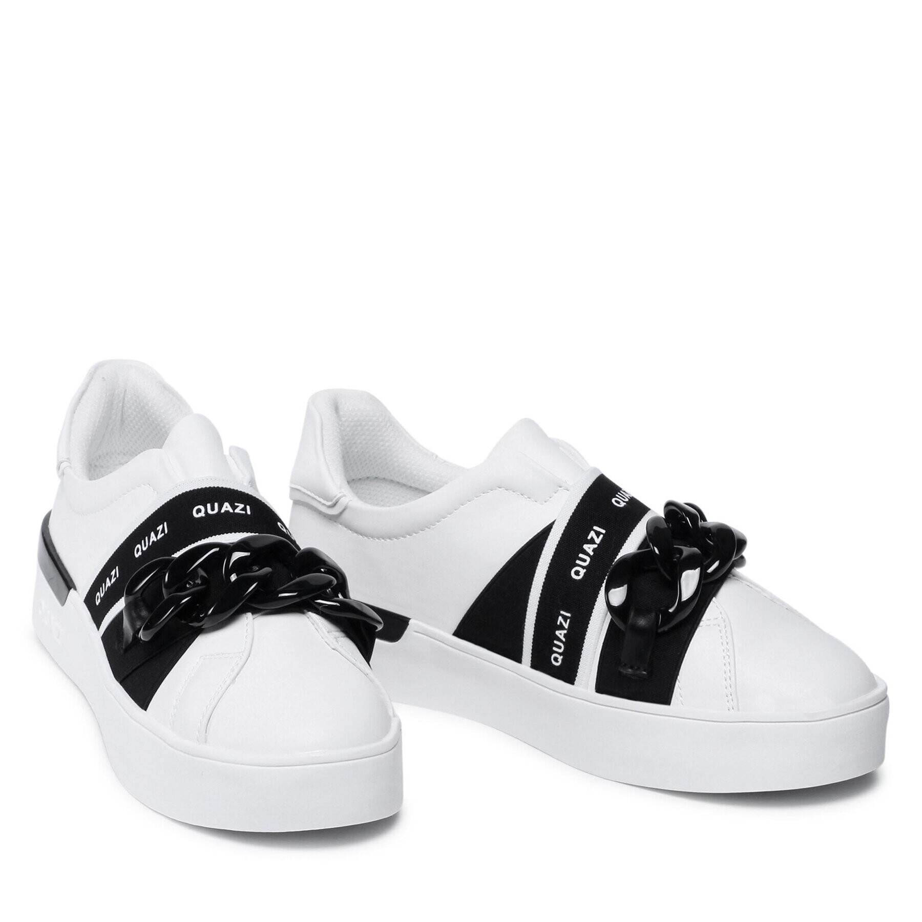 QUAZI Sneakers WS5686-02 Alb - Pled.ro