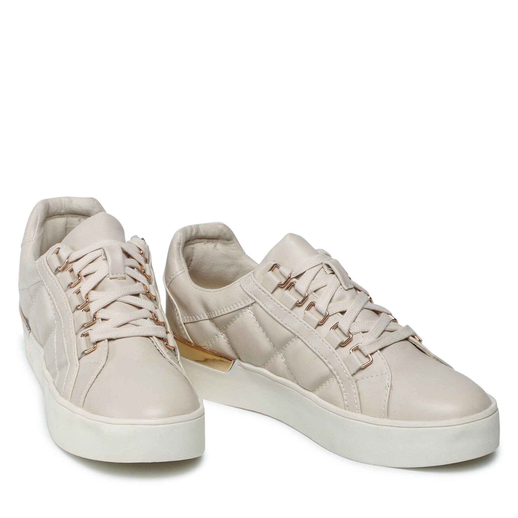 QUAZI Sneakers WS5686-04 Bej - Pled.ro