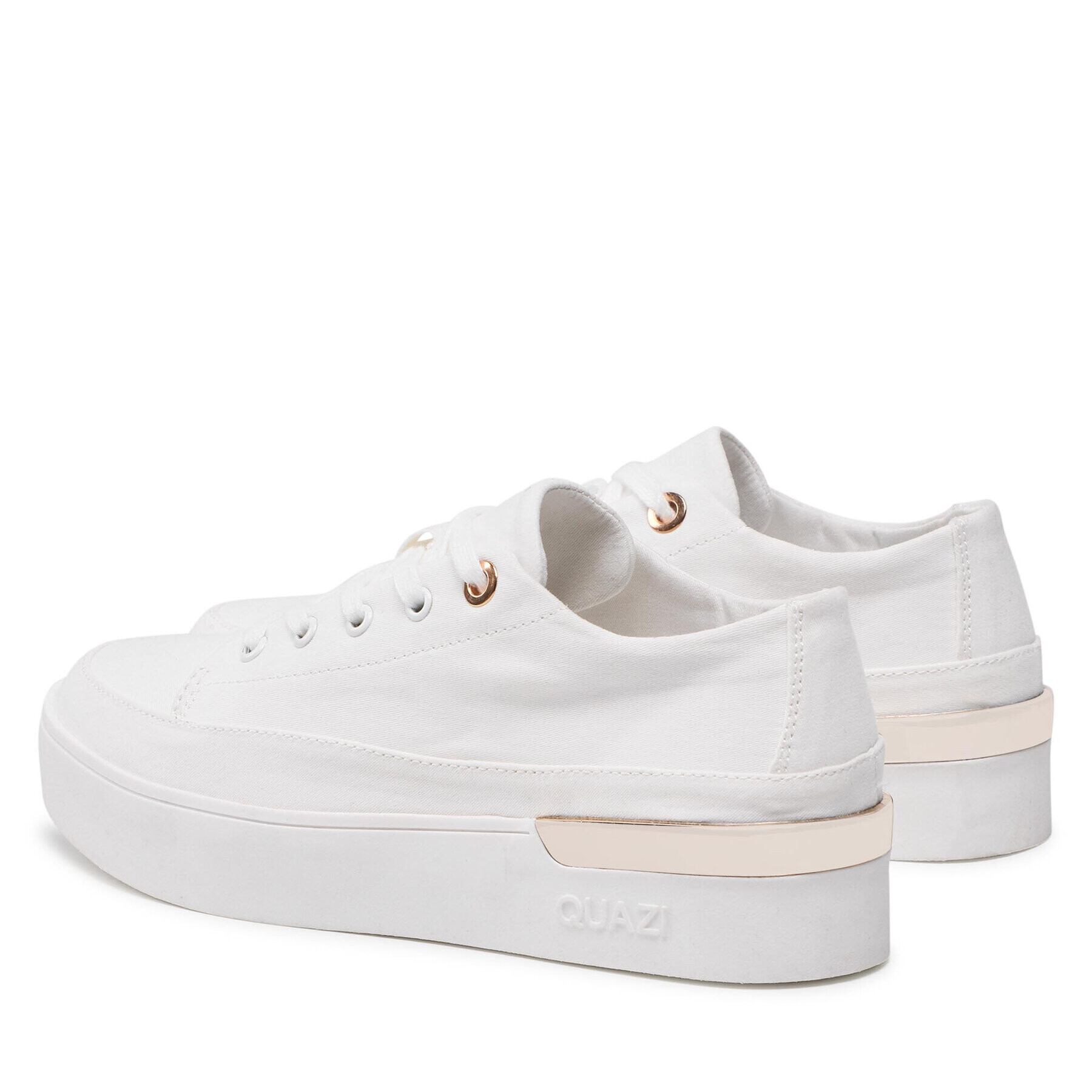 QUAZI Sneakers WS5686-05 Alb - Pled.ro