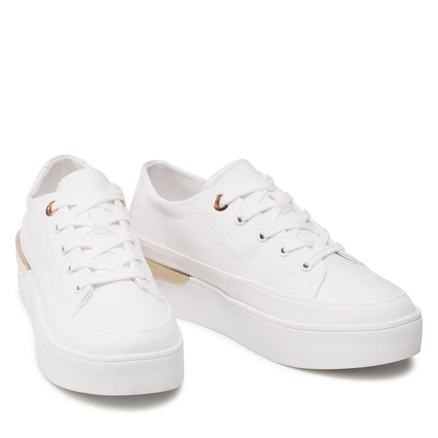 QUAZI Sneakers WS5686-05 Alb - Pled.ro