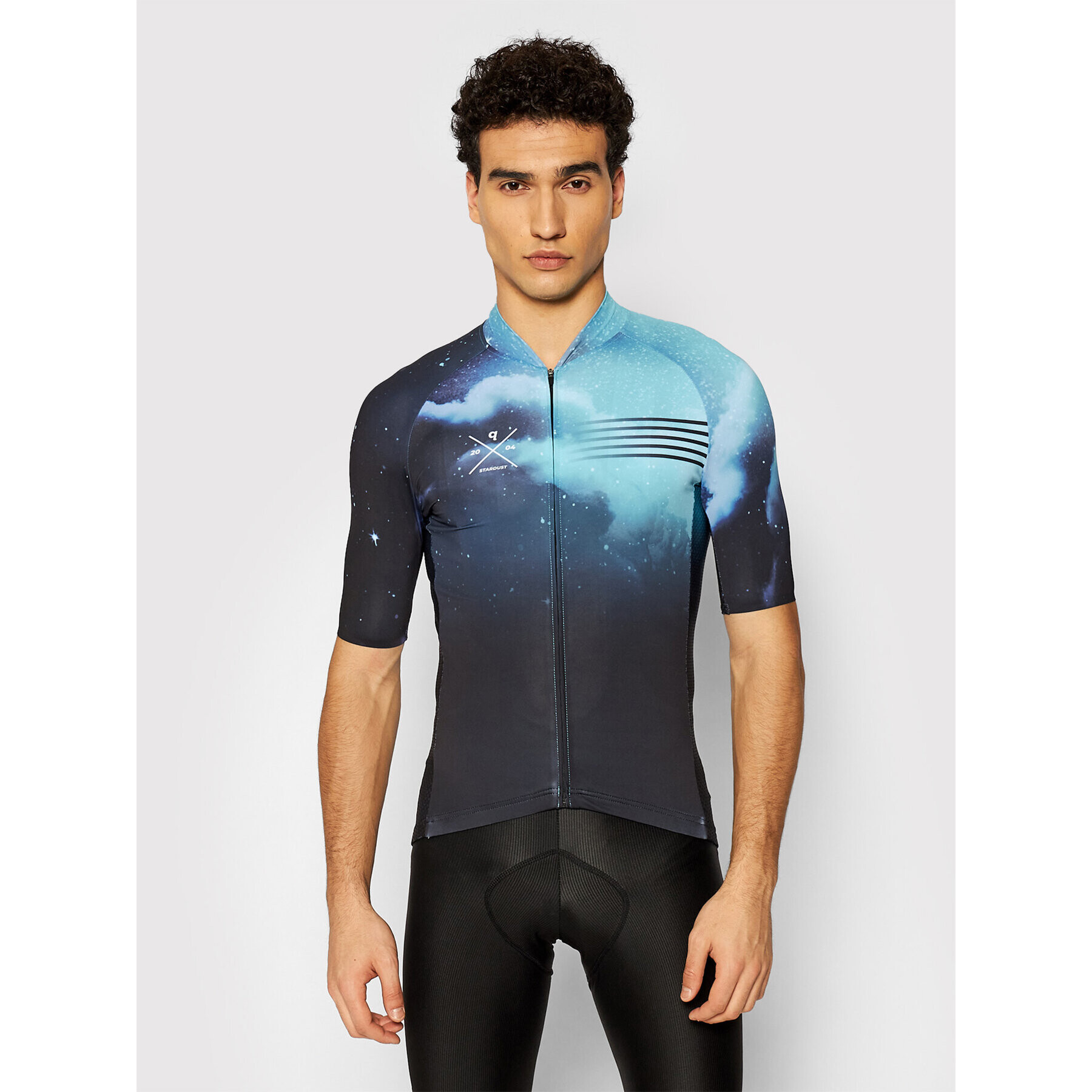 Quest Tricou de ciclism Stardust Bleumarin Slim Fit - Pled.ro