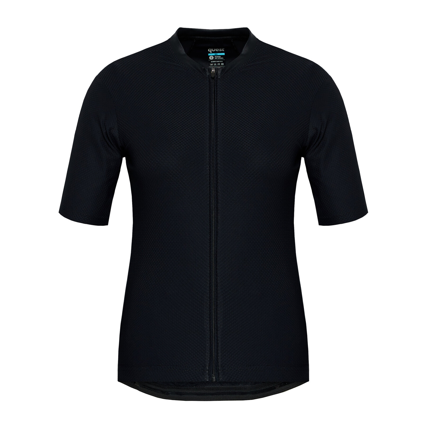 Quest Tricou de ciclism Superfly Negru Race Fit - Pled.ro