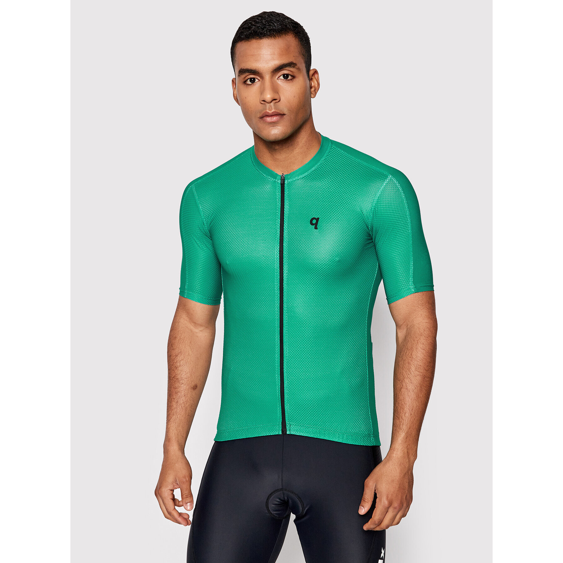 Quest Tricou de ciclism Superfly Verde Race Fit - Pled.ro