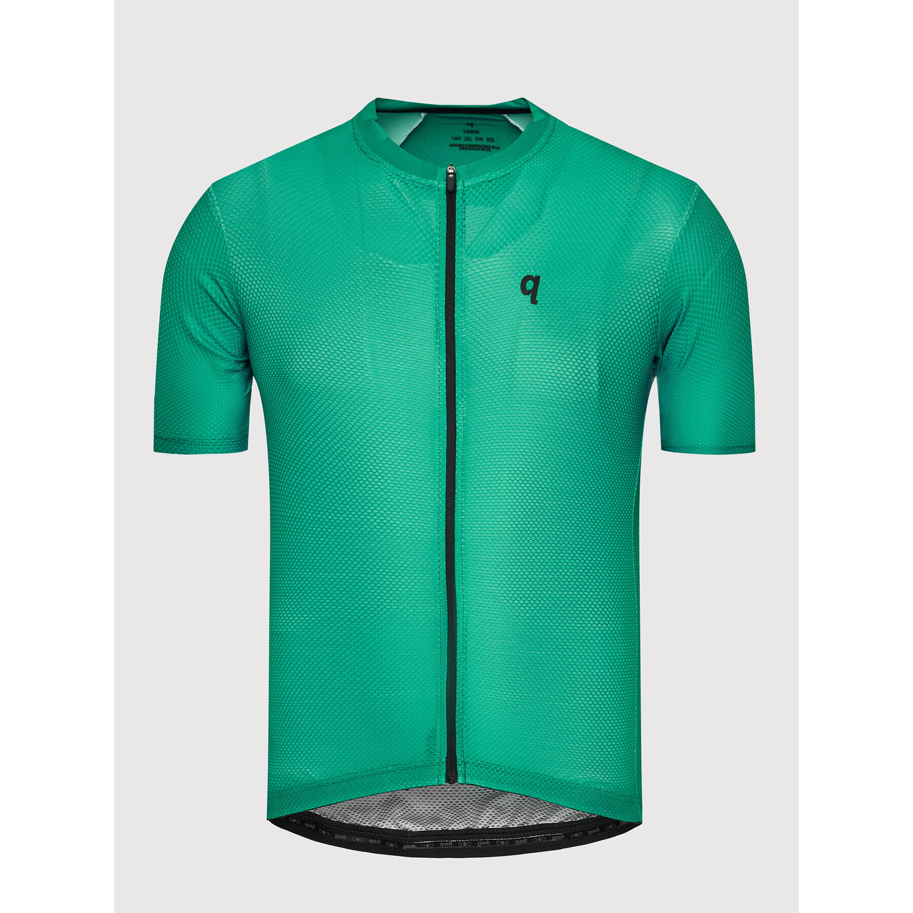 Quest Tricou de ciclism Superfly Verde Race Fit - Pled.ro