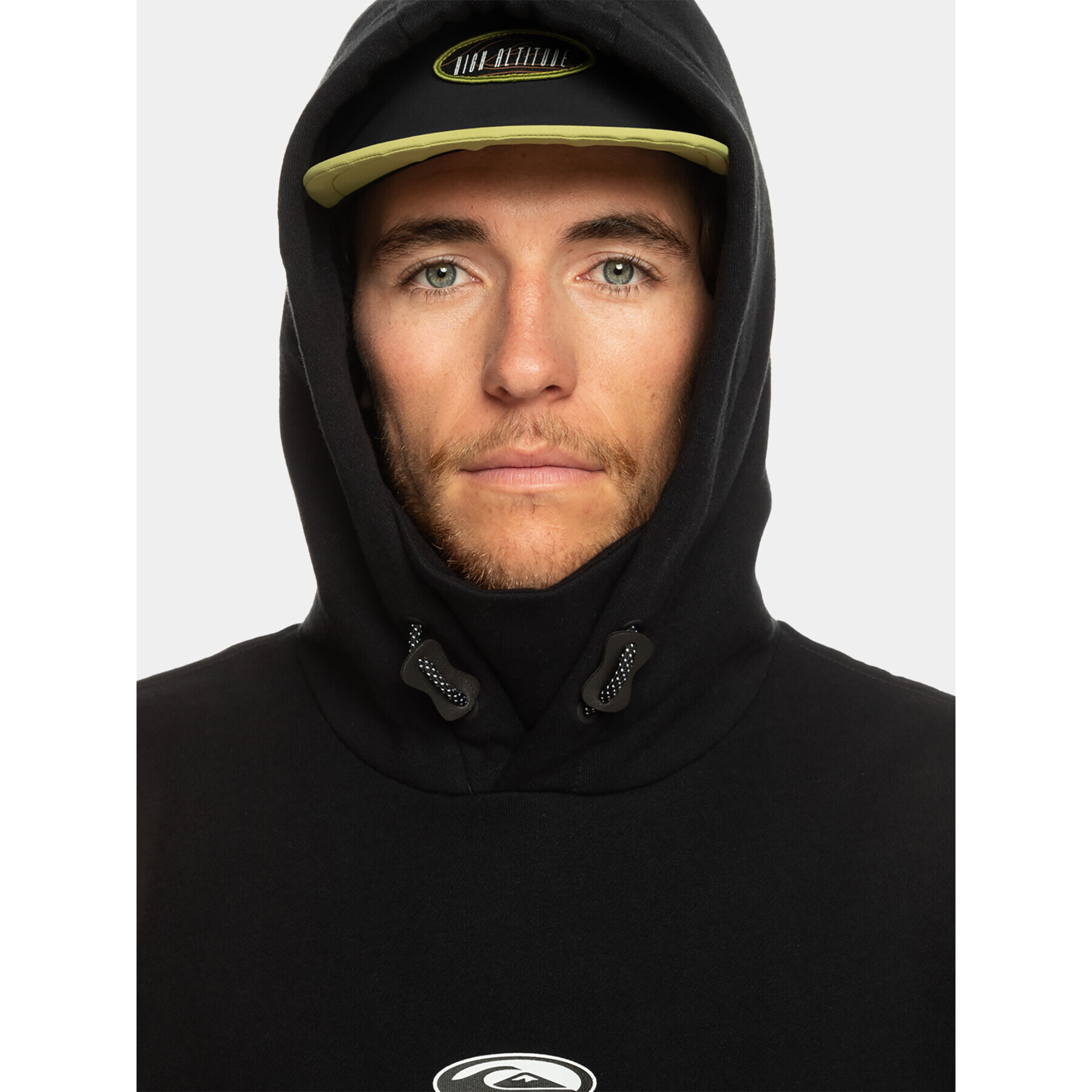 Quiksilver Bluză Big Logo Tech Otlr EQYFT04786 Negru Regular Fit - Pled.ro