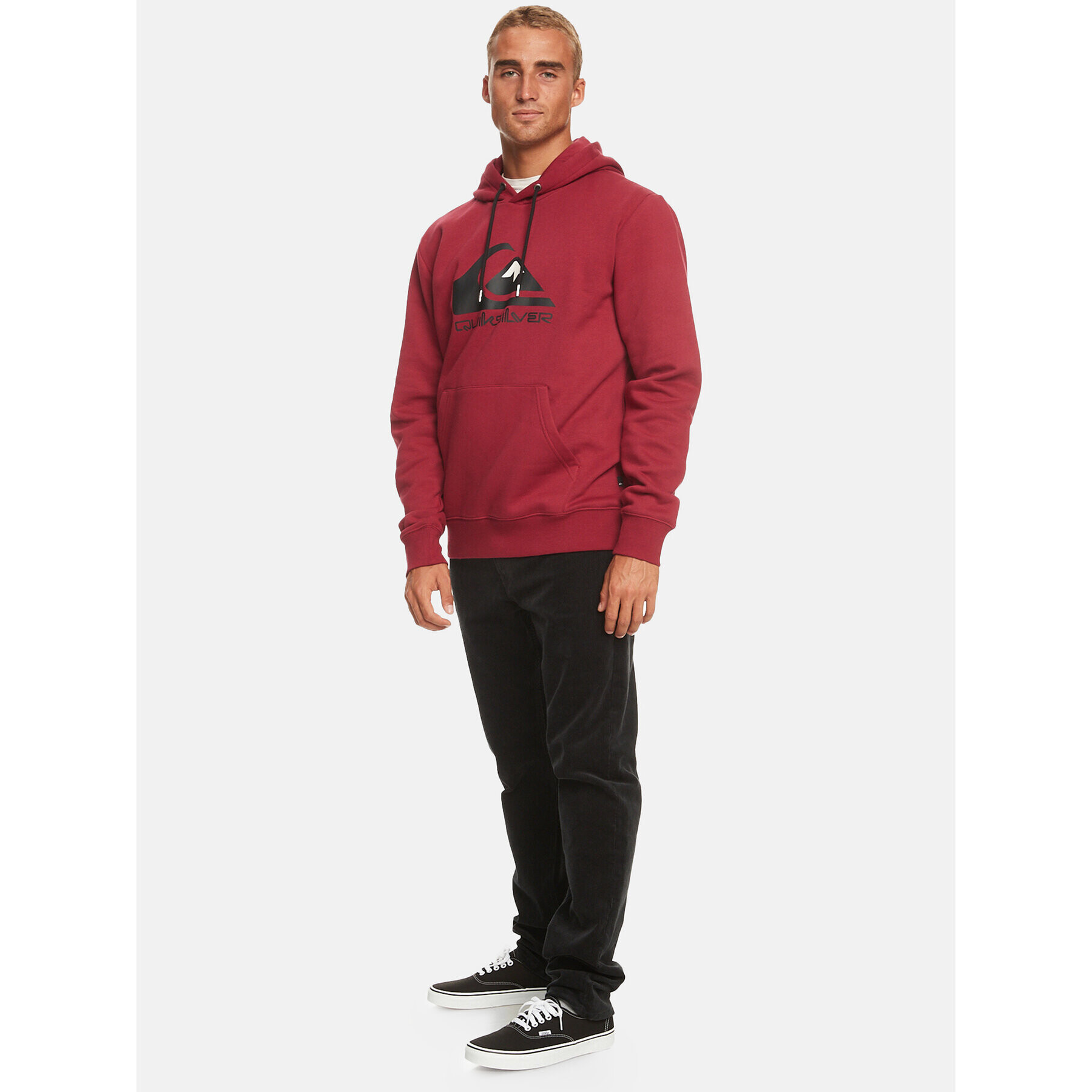 Quiksilver Bluză Biglogo Otlr EQYFT04450 Roșu Regular Fit - Pled.ro