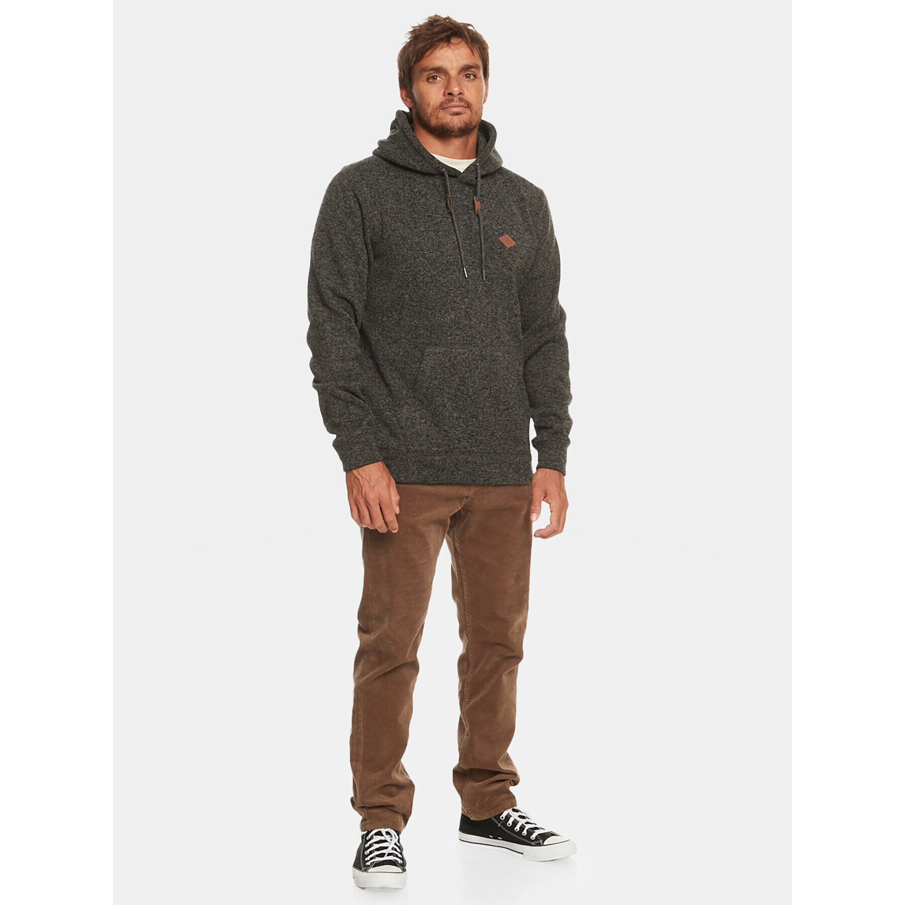 Quiksilver Bluză Keller Otlr EQYFT04837 Gri Regular Fit - Pled.ro