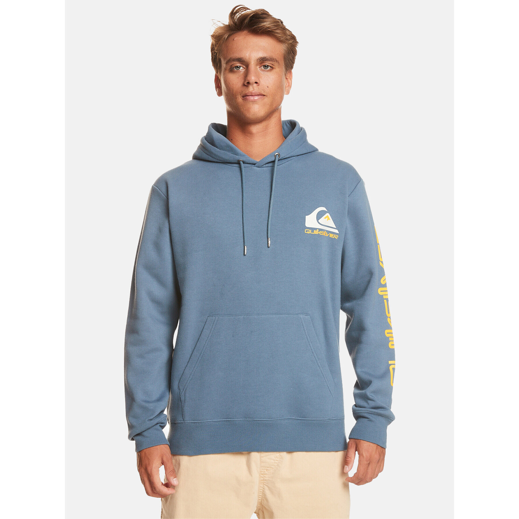 Quiksilver Bluză Omni Logo Otlr EQYFT04834 Albastru Regular Fit - Pled.ro