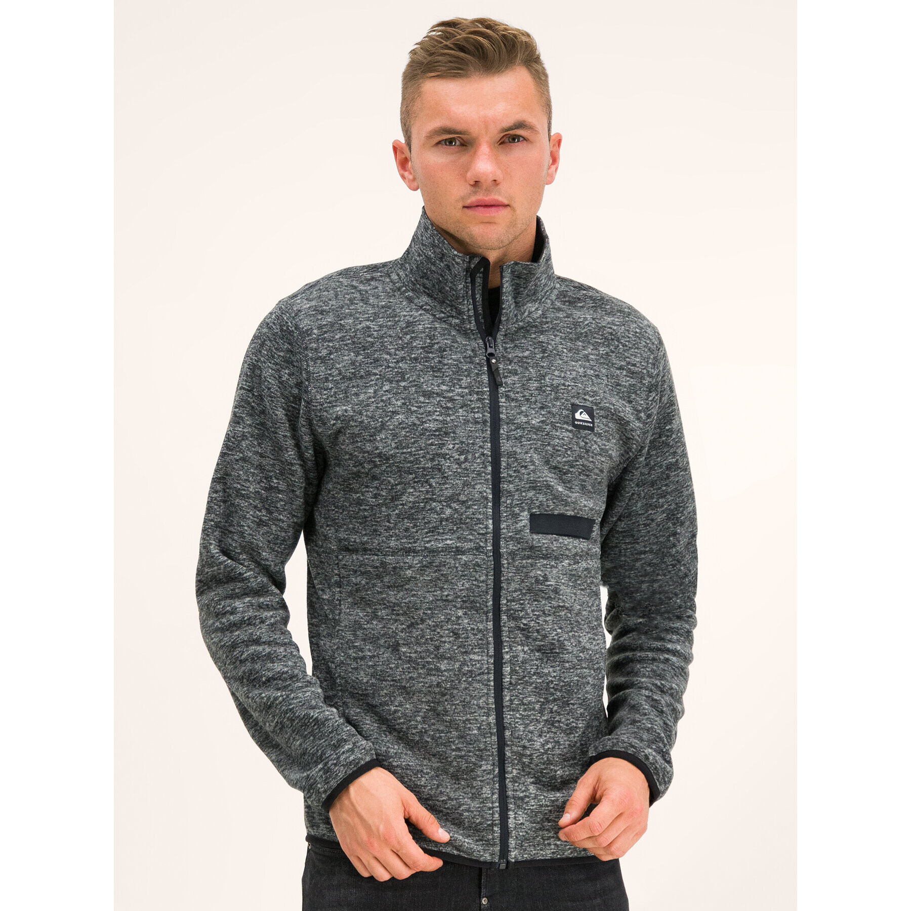 Quiksilver Bluză tehnică Butter EQYFT03957 Gri Regular Fit - Pled.ro