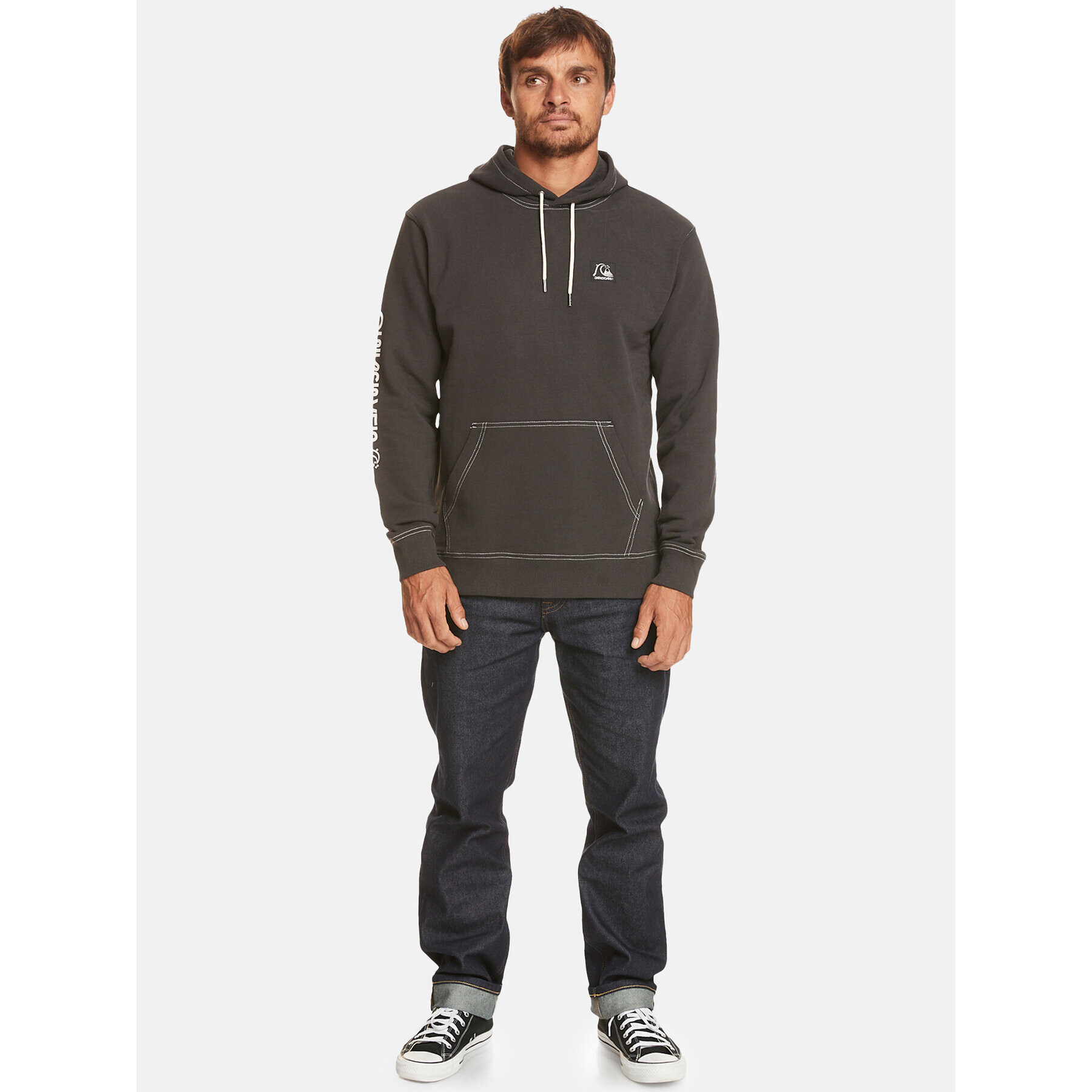 Quiksilver Bluză The Original Otlr EQYFT04794 Negru Regular Fit - Pled.ro