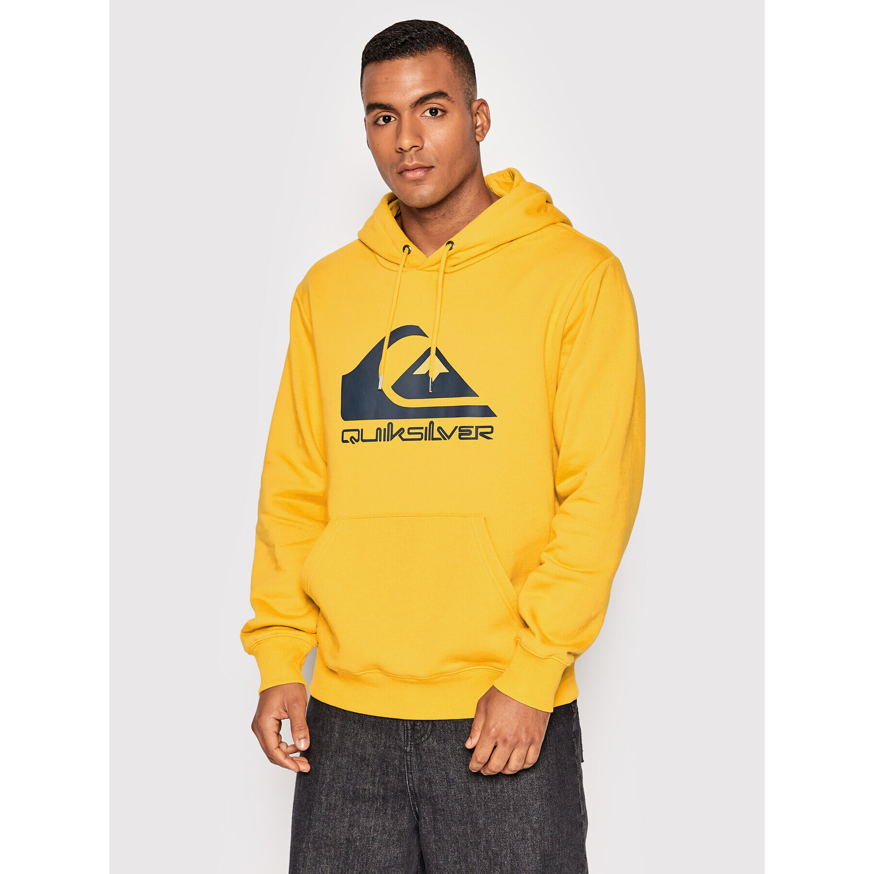 Quiksilver Bluză Big Logo EQYFT04450 Galben Regular Fit - Pled.ro