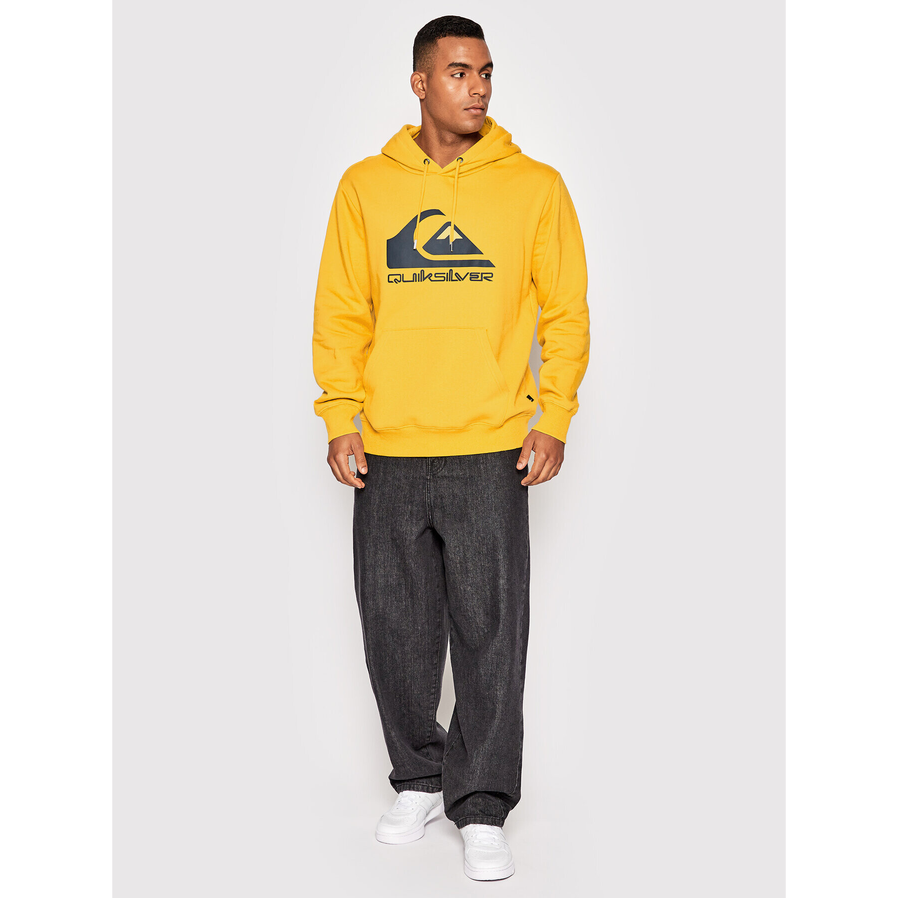 Quiksilver Bluză Big Logo EQYFT04450 Galben Regular Fit - Pled.ro