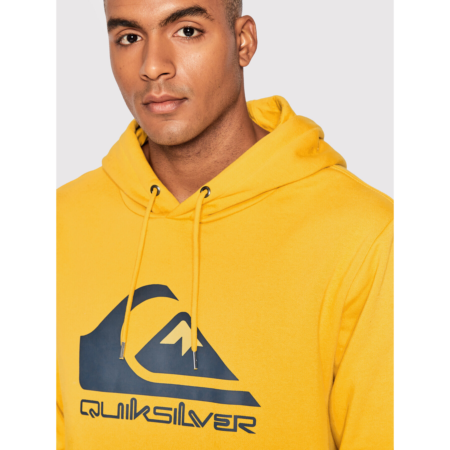 Quiksilver Bluză Big Logo EQYFT04450 Galben Regular Fit - Pled.ro