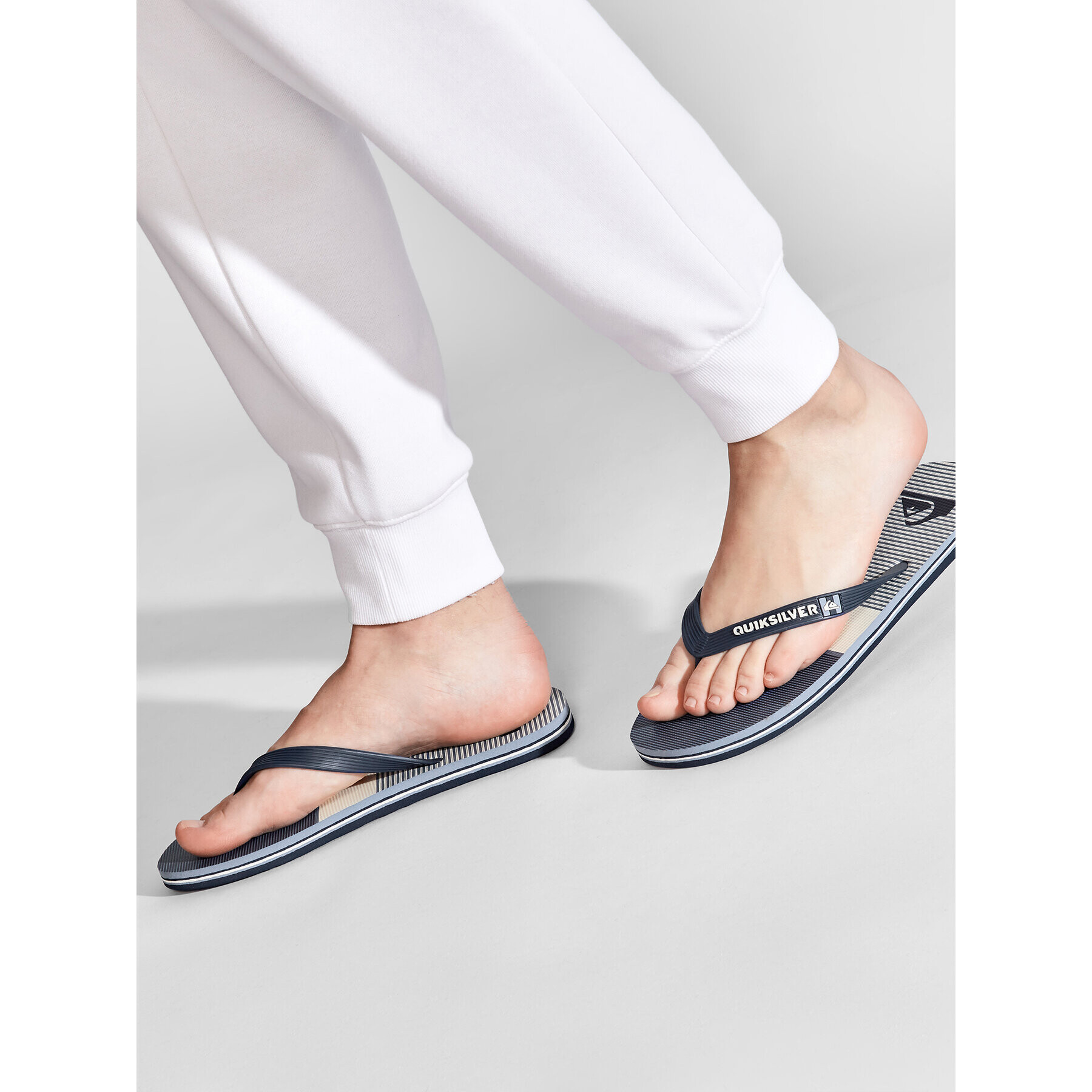 Quiksilver Flip flop AQYL101201 Bleumarin - Pled.ro