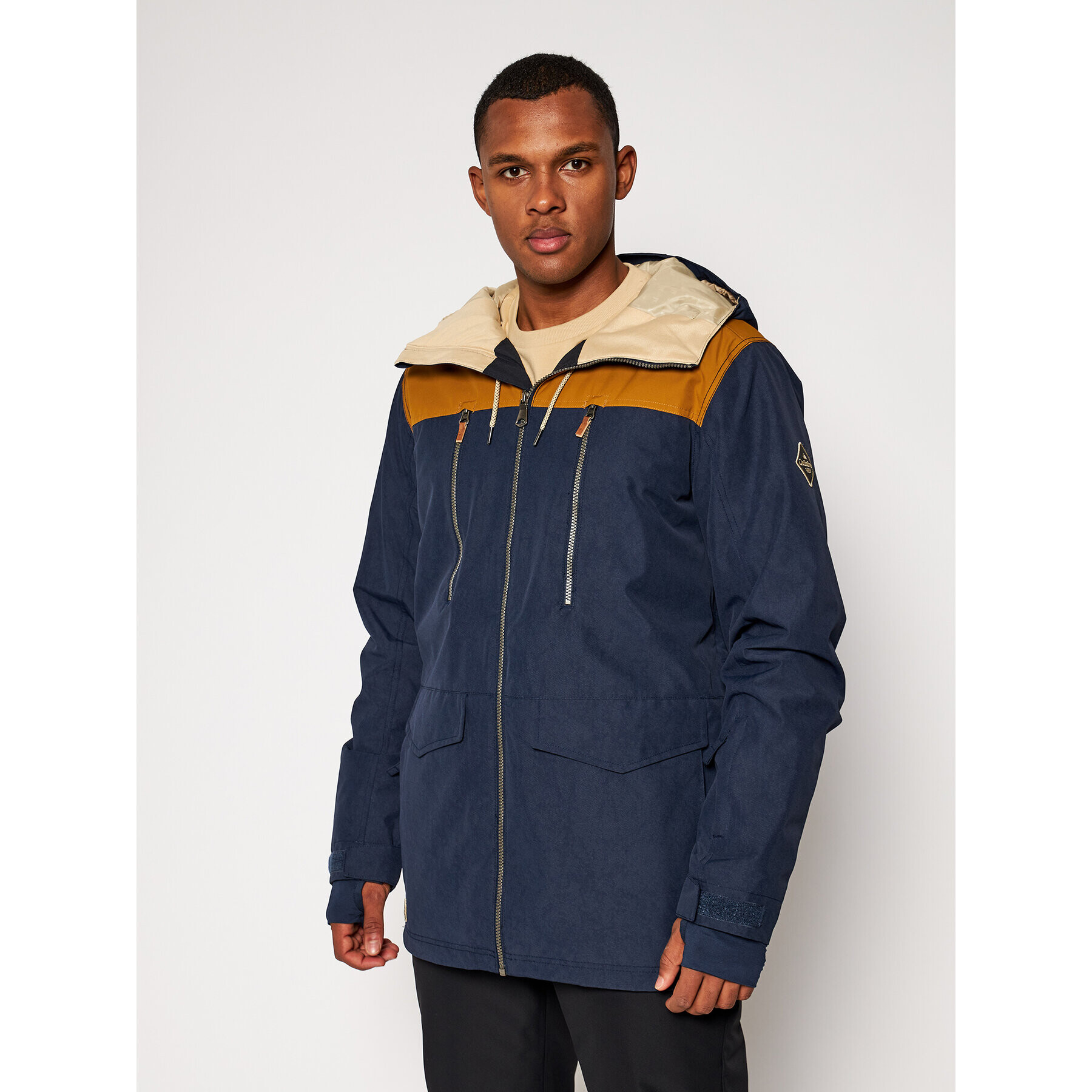 Quiksilver Geacă de schi Fairbanks EQYTJ03273 Bleumarin Modern Fit - Pled.ro