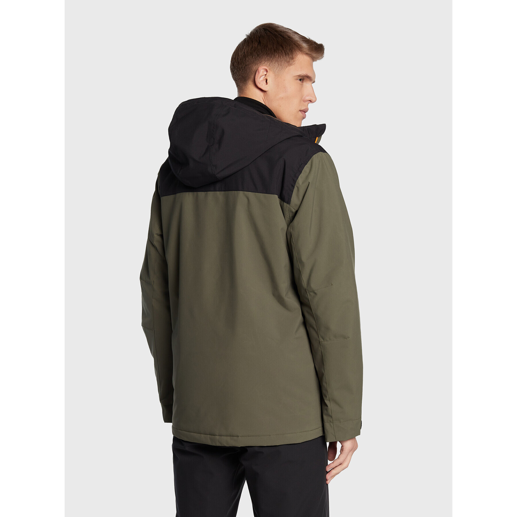 Quiksilver Geacă de schi Morton EQYTJ03375 Verde Relaxed Fit - Pled.ro