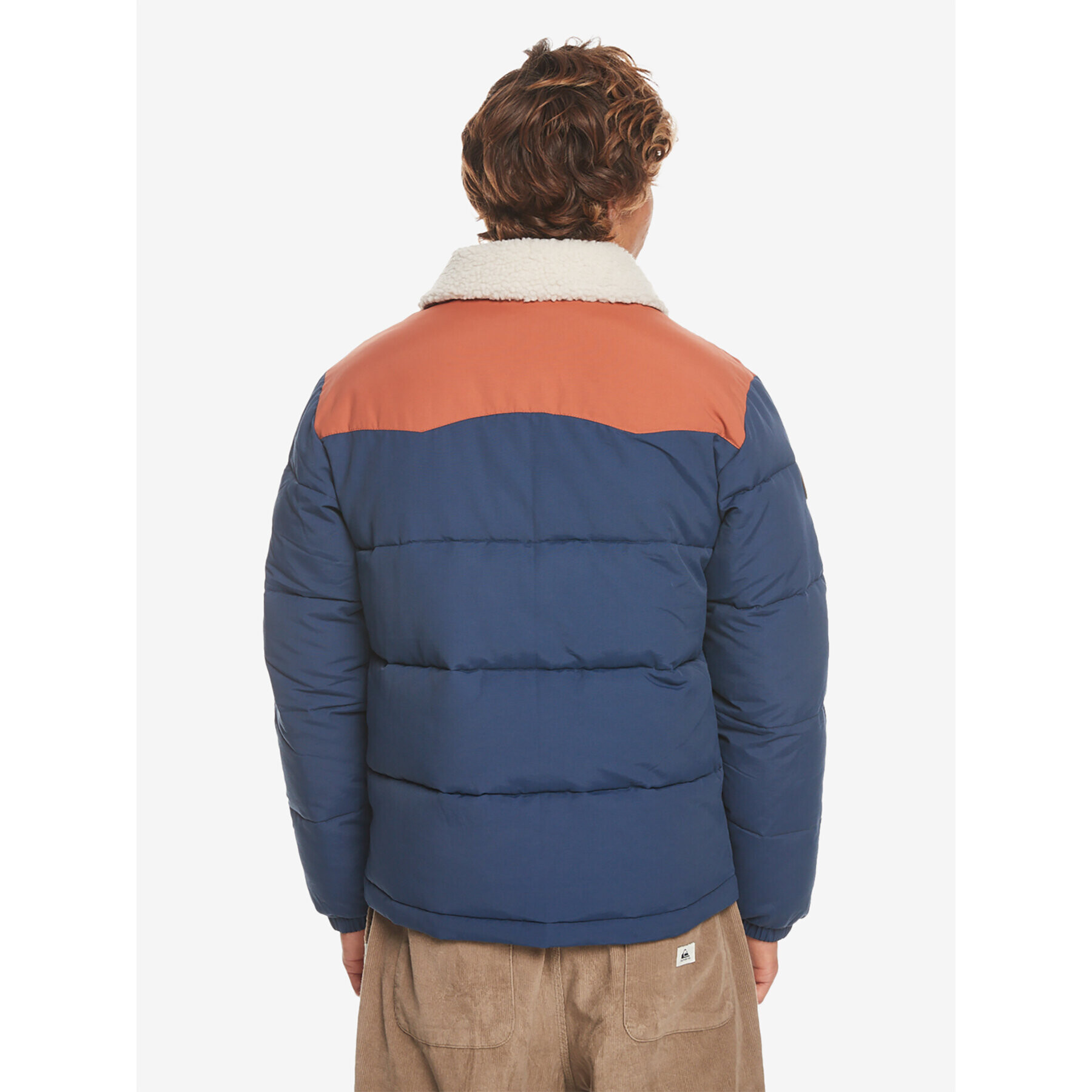 Quiksilver Geacă din puf The Puffer Jckt EQYJK03981 Bleumarin Regular Fit - Pled.ro