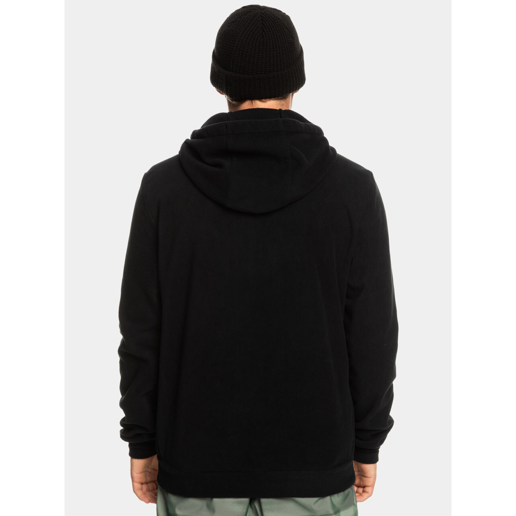 Quiksilver Geacă fără fermoar Live For The Ri EQYFT04835 Negru Regular Fit - Pled.ro