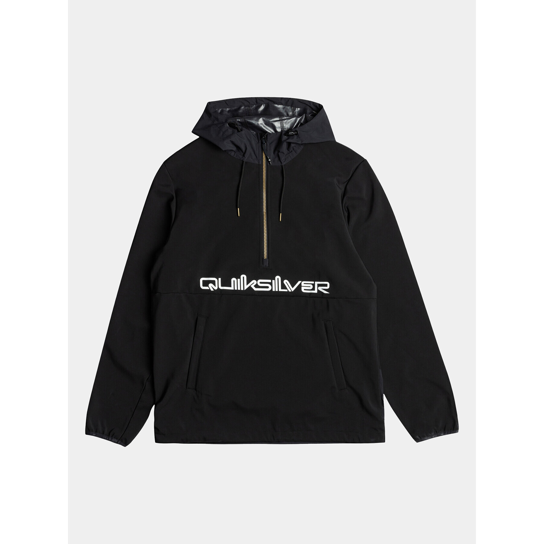 Quiksilver Geacă fără fermoar Live For The Ri EQYFT04835 Negru Regular Fit - Pled.ro