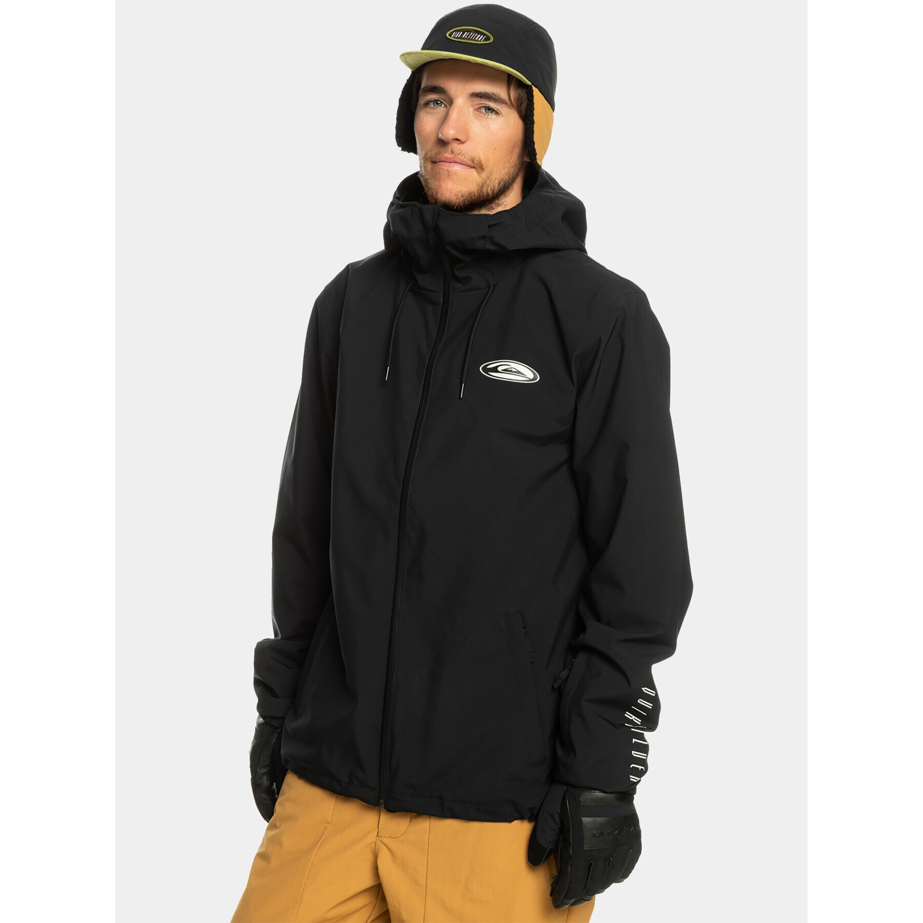 Quiksilver Geacă outdoor High In Th Hood EQYTJ03436 Negru Regular Fit - Pled.ro