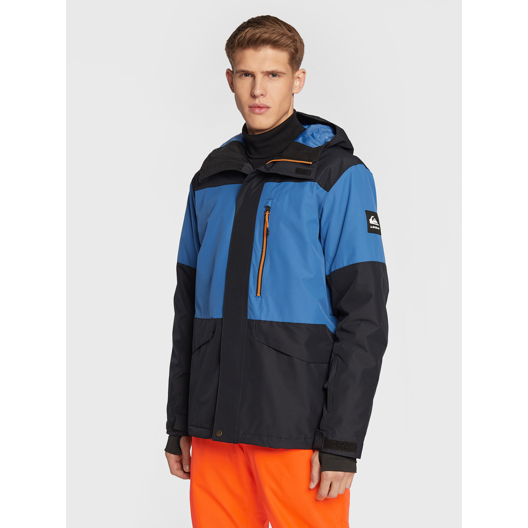 Quiksilver Geacă pentru snowboard Mission Block EQYTJ03379 Negru Modern Fit - Pled.ro