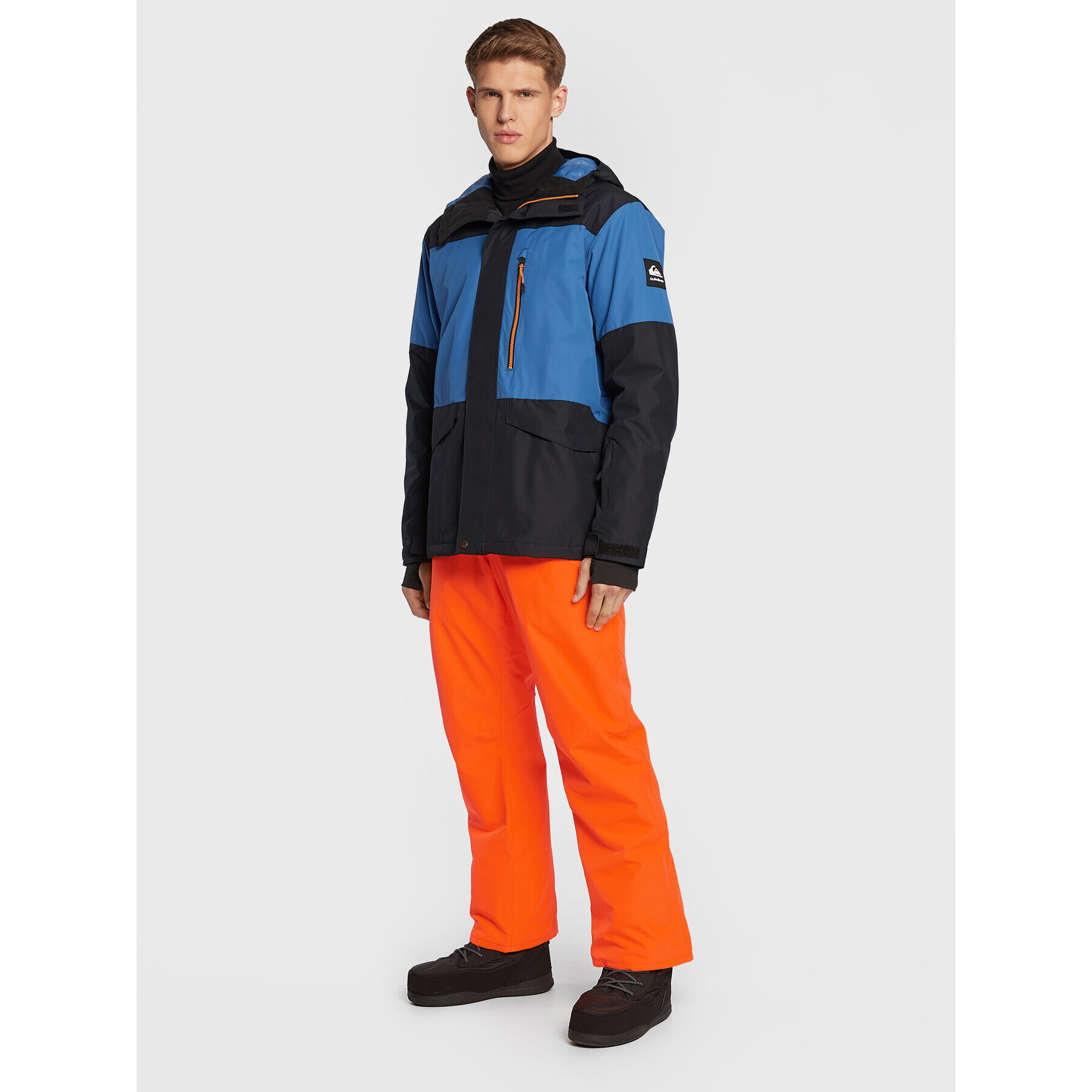 Quiksilver Geacă pentru snowboard Mission Block EQYTJ03379 Negru Modern Fit - Pled.ro