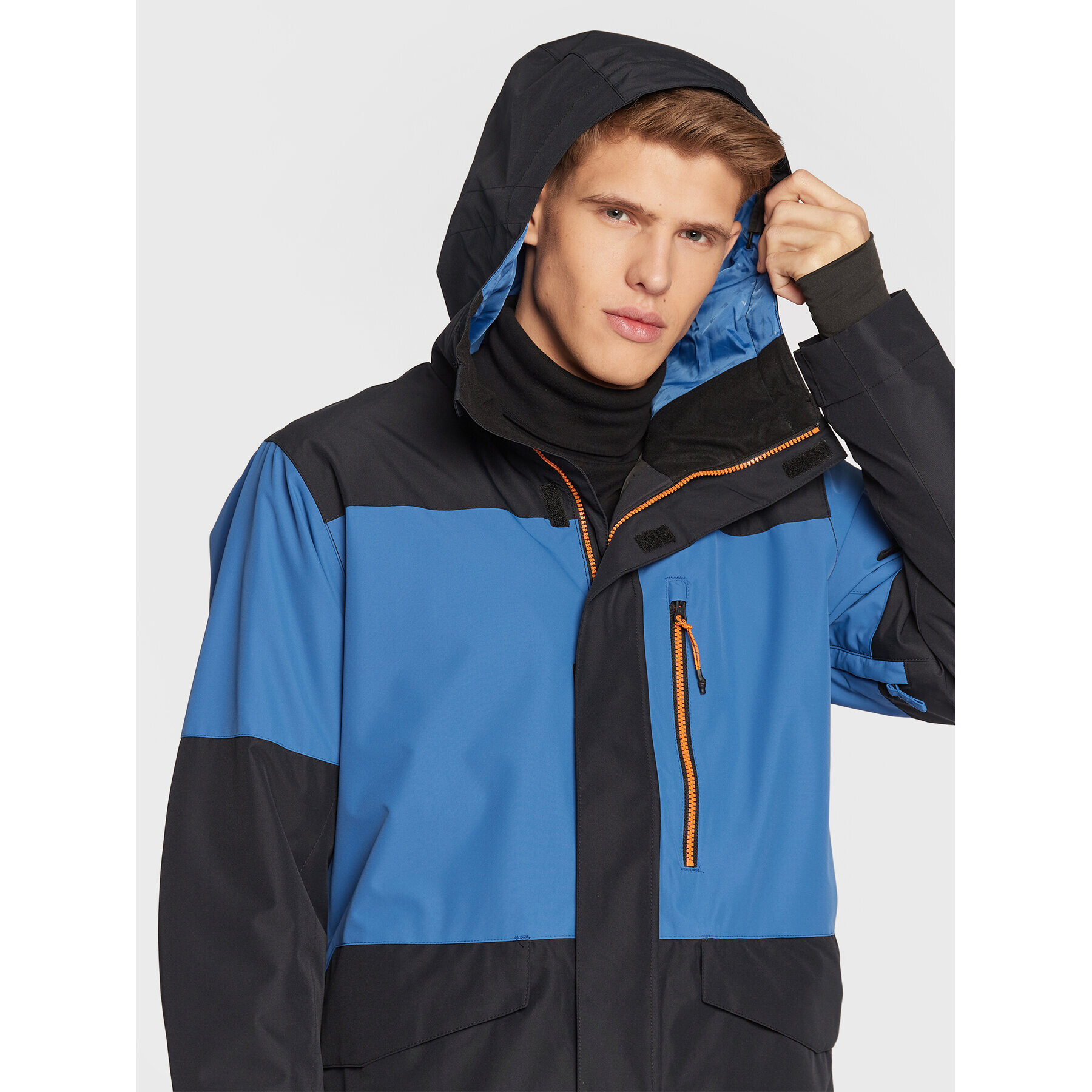 Quiksilver Geacă pentru snowboard Mission Block EQYTJ03379 Negru Modern Fit - Pled.ro