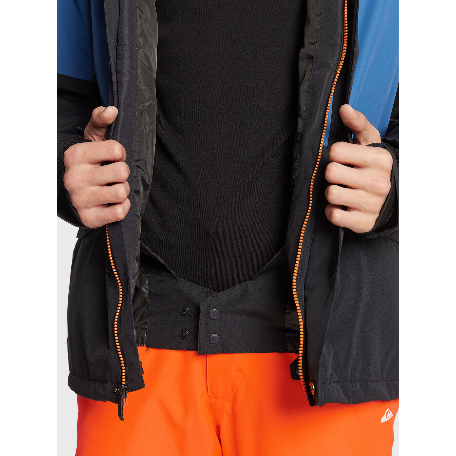 Quiksilver Geacă pentru snowboard Mission Block EQYTJ03379 Negru Modern Fit - Pled.ro