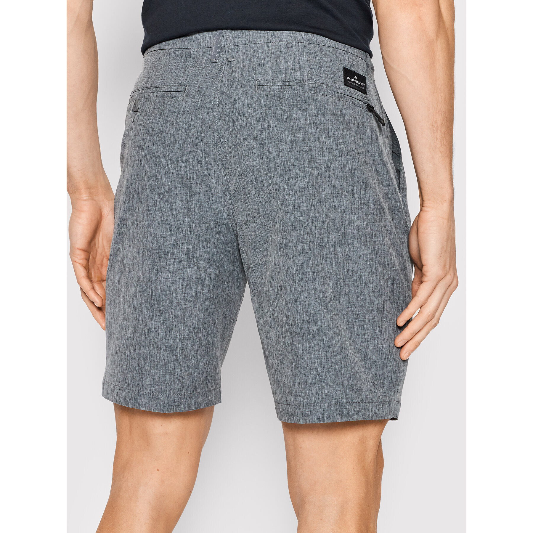 Quiksilver Pantalon scurți din material Union Heather 19" EQYWS03795 Gri Regular Fit - Pled.ro