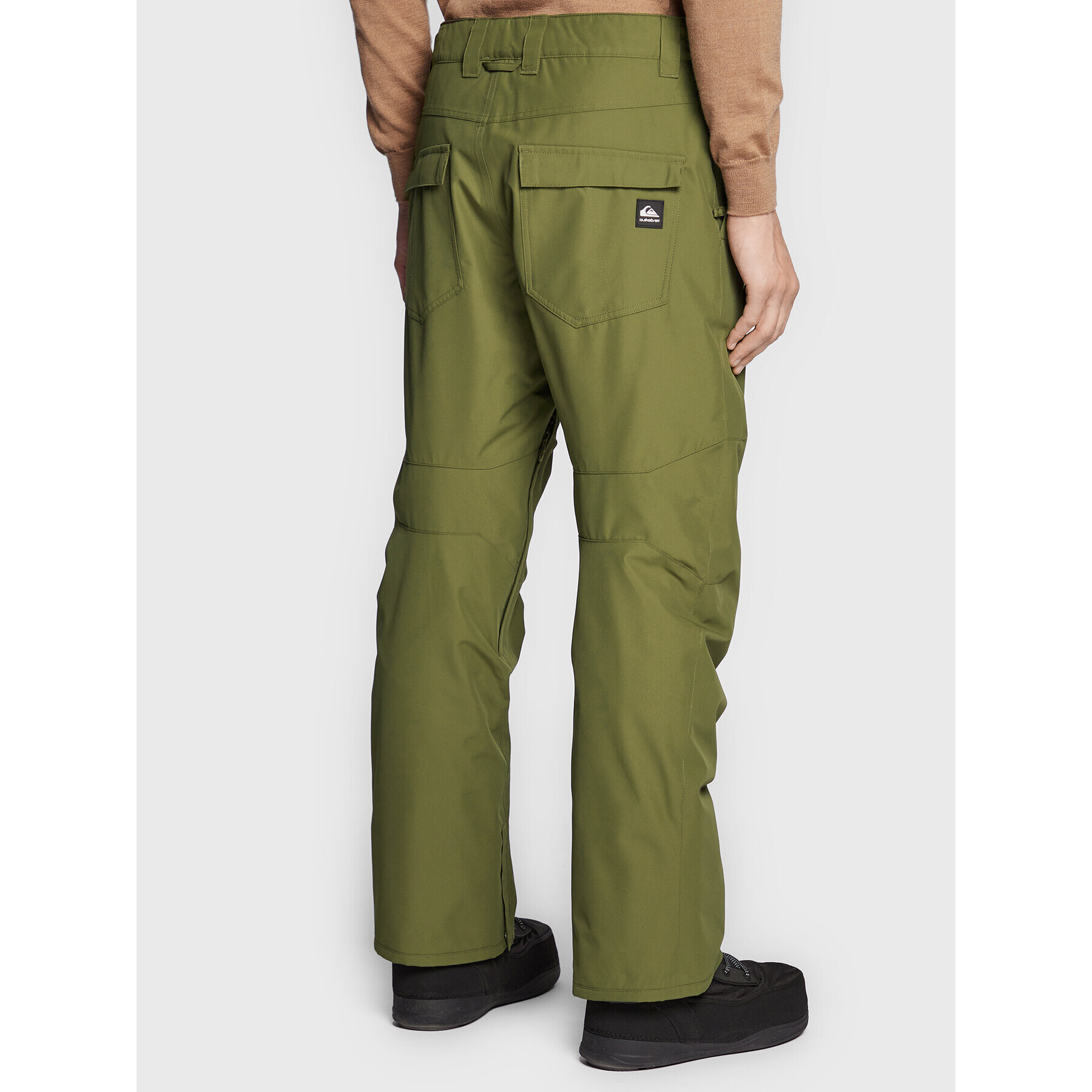 Quiksilver Pantaloni pentru snowboard Estate EQYTP03146 Kaki Regular Fit - Pled.ro