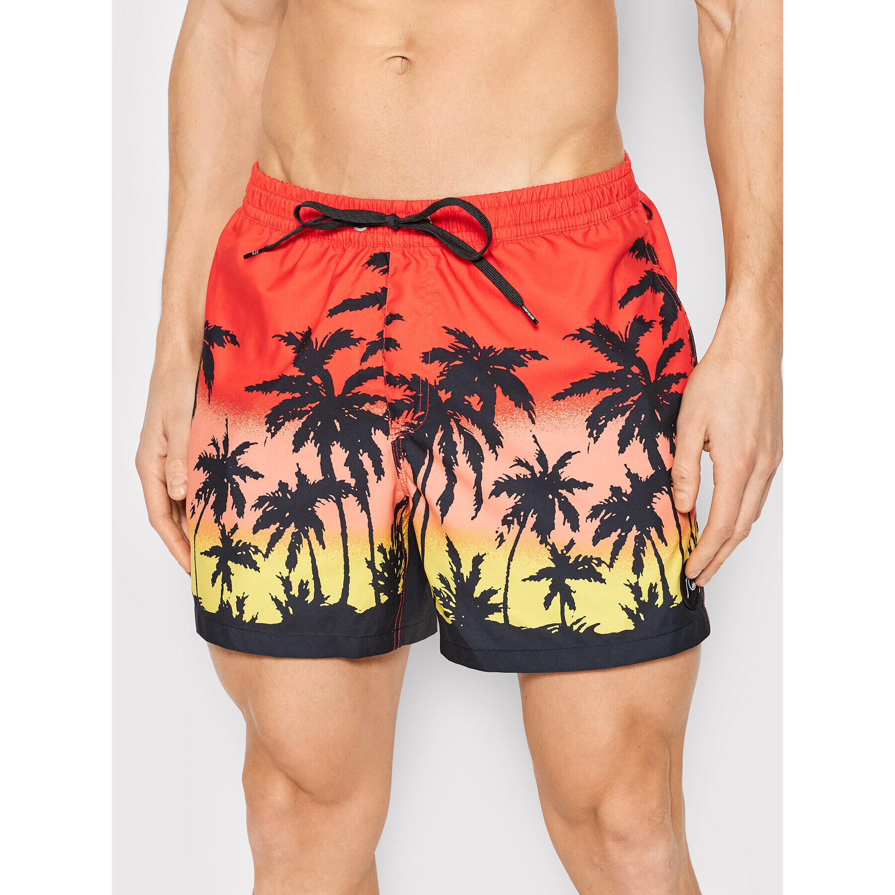 Quiksilver Pantaloni scurți pentru înot Everyday Paradise 15" EQYJV03861 Roșu Regular Fit - Pled.ro