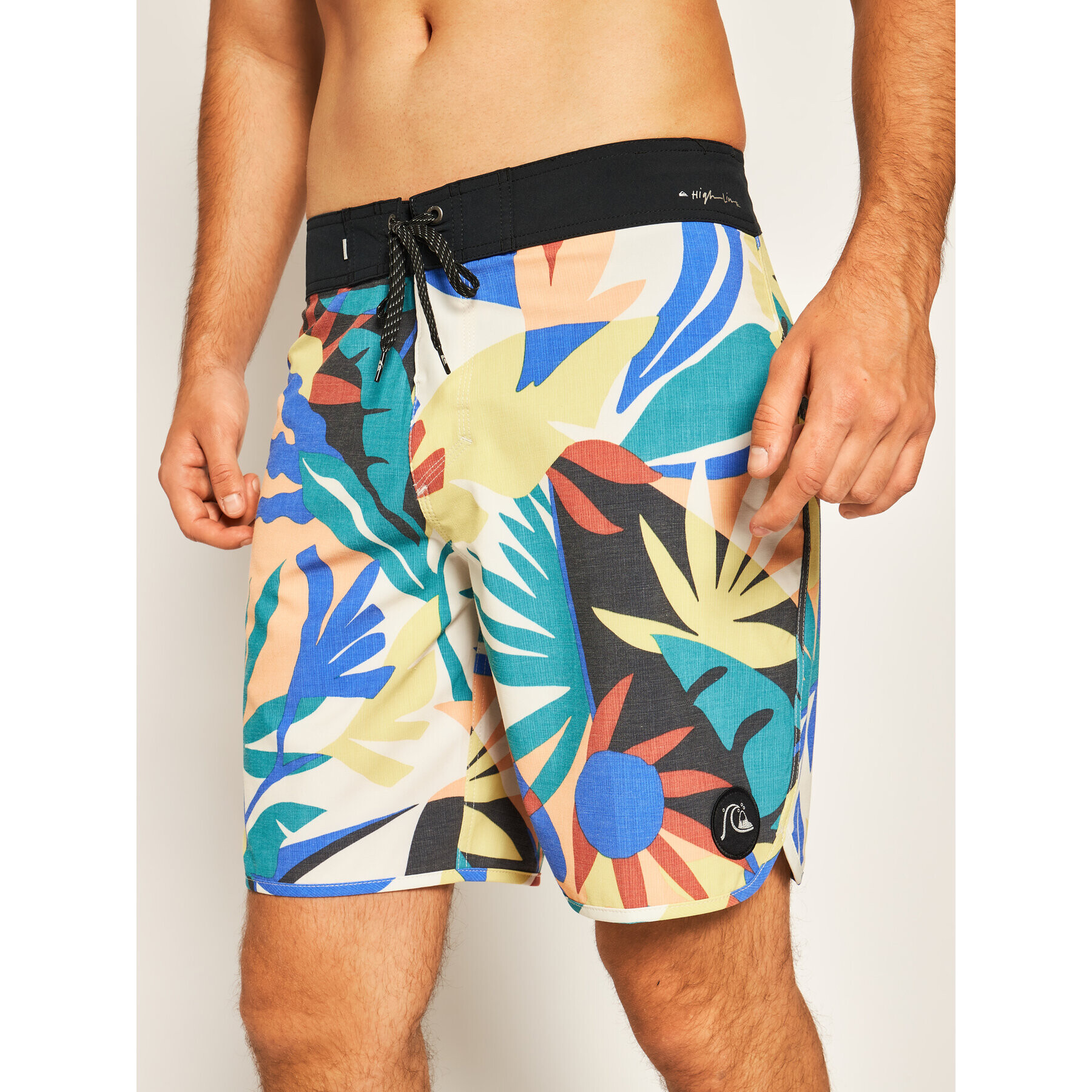 Quiksilver Pantaloni scurți pentru înot Highline Tropical Flow 19 EQYBS04311 Colorat Regular Fit - Pled.ro