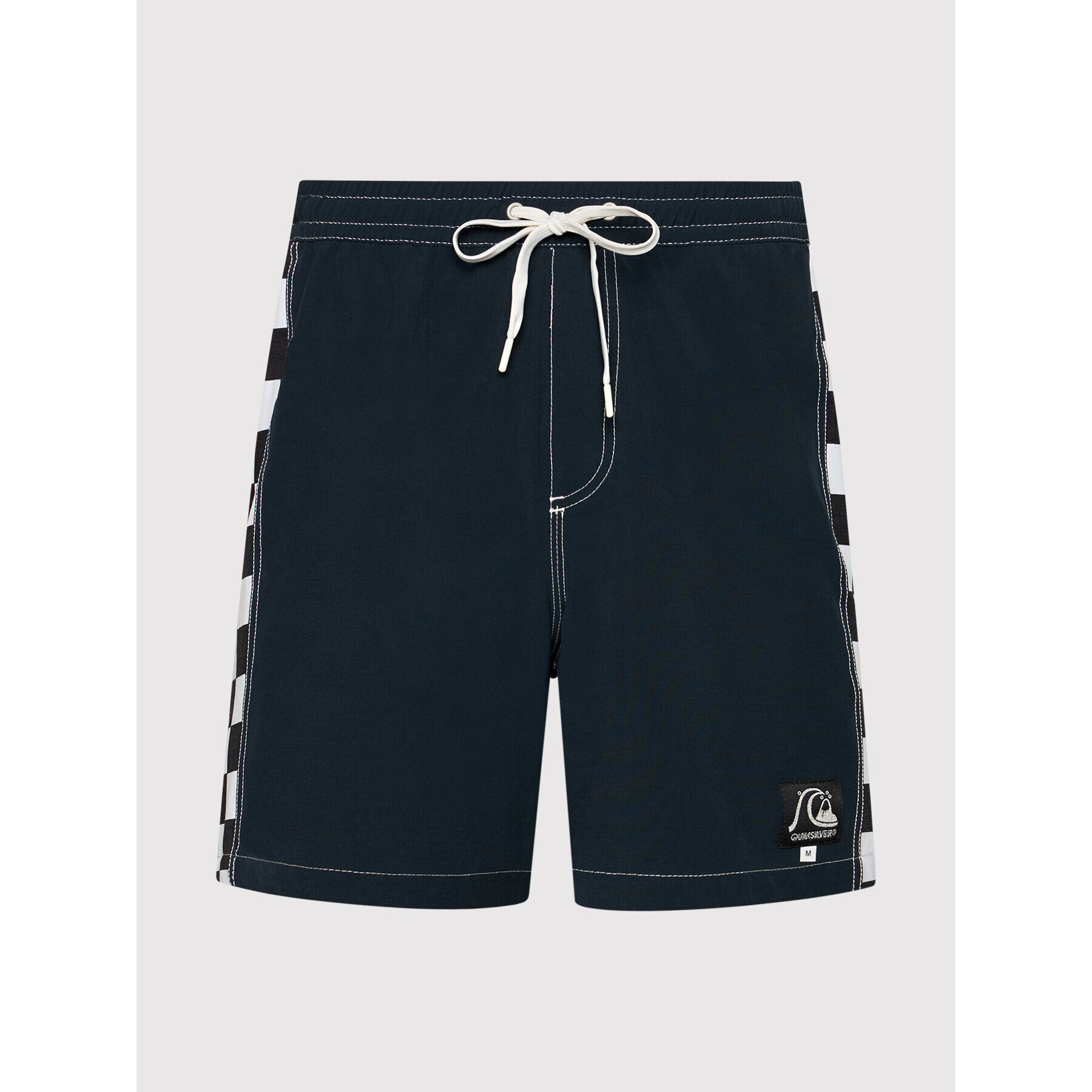 Quiksilver Pantaloni scurți pentru înot Original Arch 17 Volleys EQYJV03760 Negru Regular Fit - Pled.ro