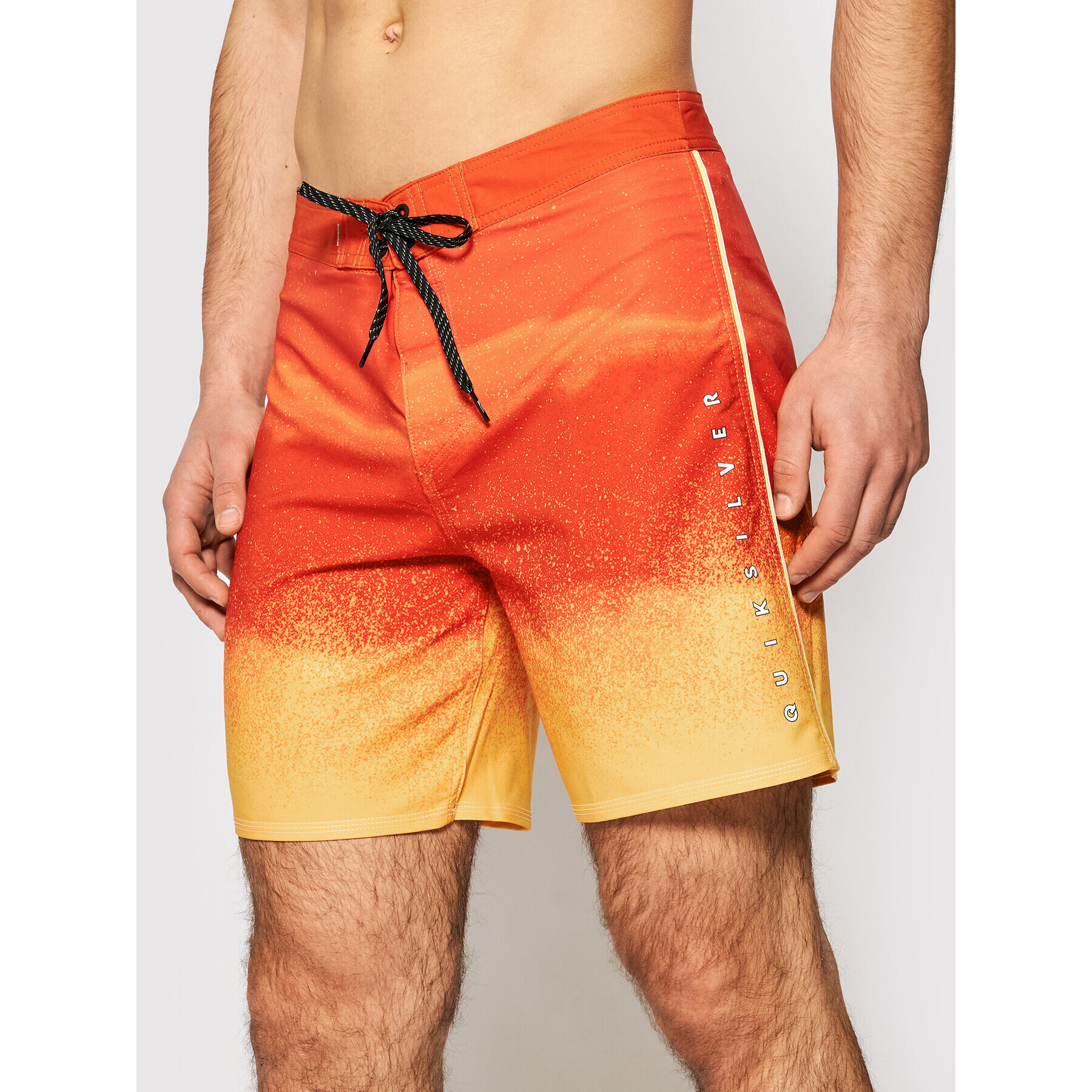 Quiksilver Pantaloni scurți pentru înot Surfsilk Massive 17" EQYBS04527 Portocaliu Regular Fit - Pled.ro