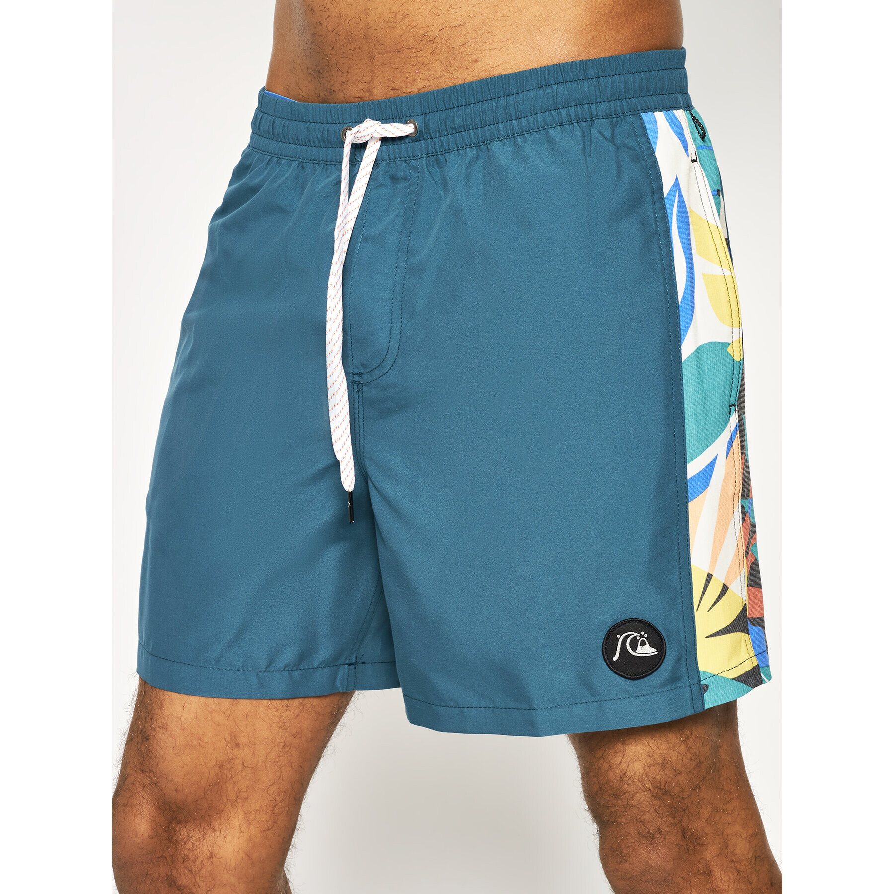 Quiksilver Pantaloni scurți pentru înot Arch 17" EQYJV03582 Verde Regular Fit - Pled.ro