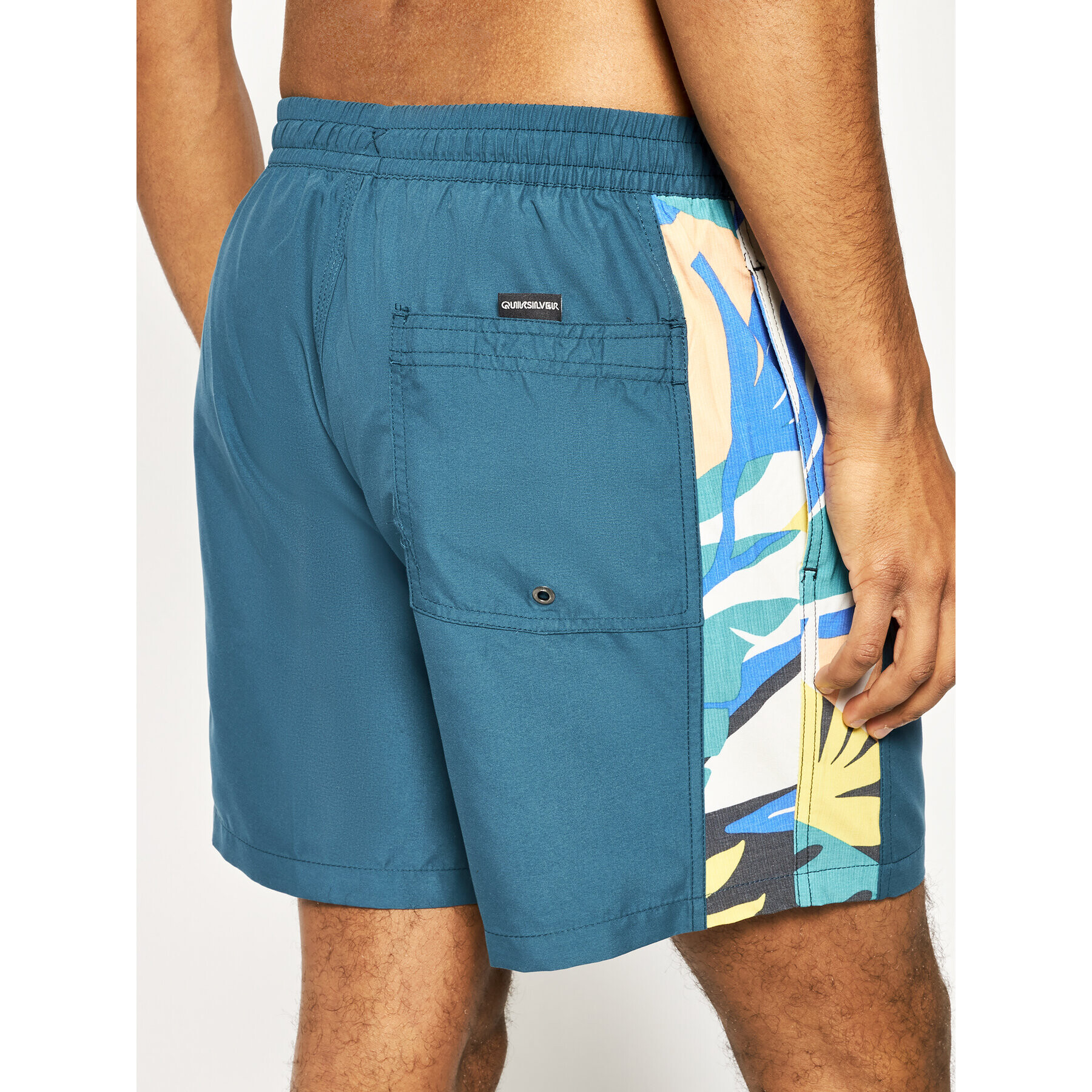 Quiksilver Pantaloni scurți pentru înot Arch 17" EQYJV03582 Verde Regular Fit - Pled.ro