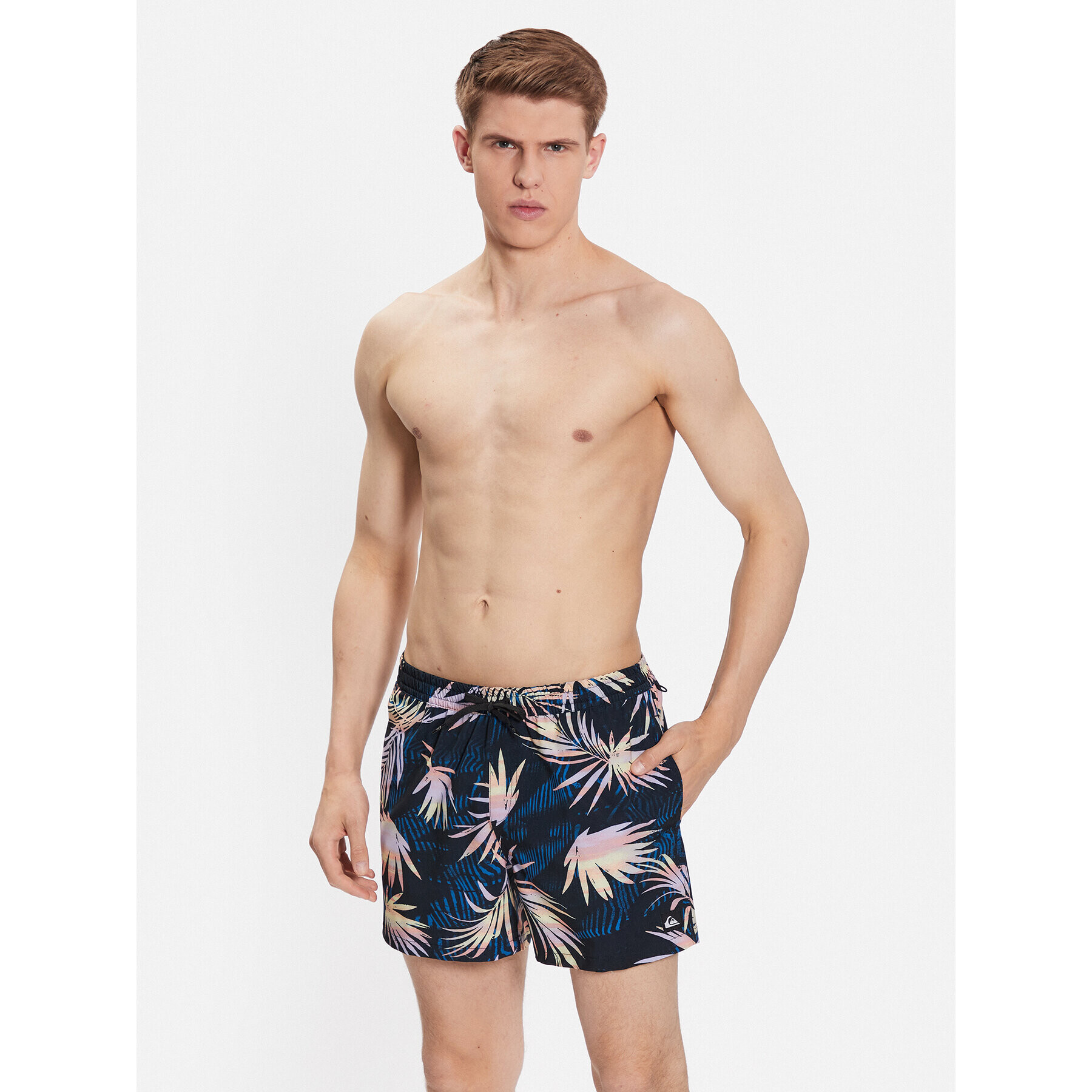 Quiksilver Pantaloni scurți pentru înot Surf Silk EQYJV04007 Negru Regular Fit - Pled.ro