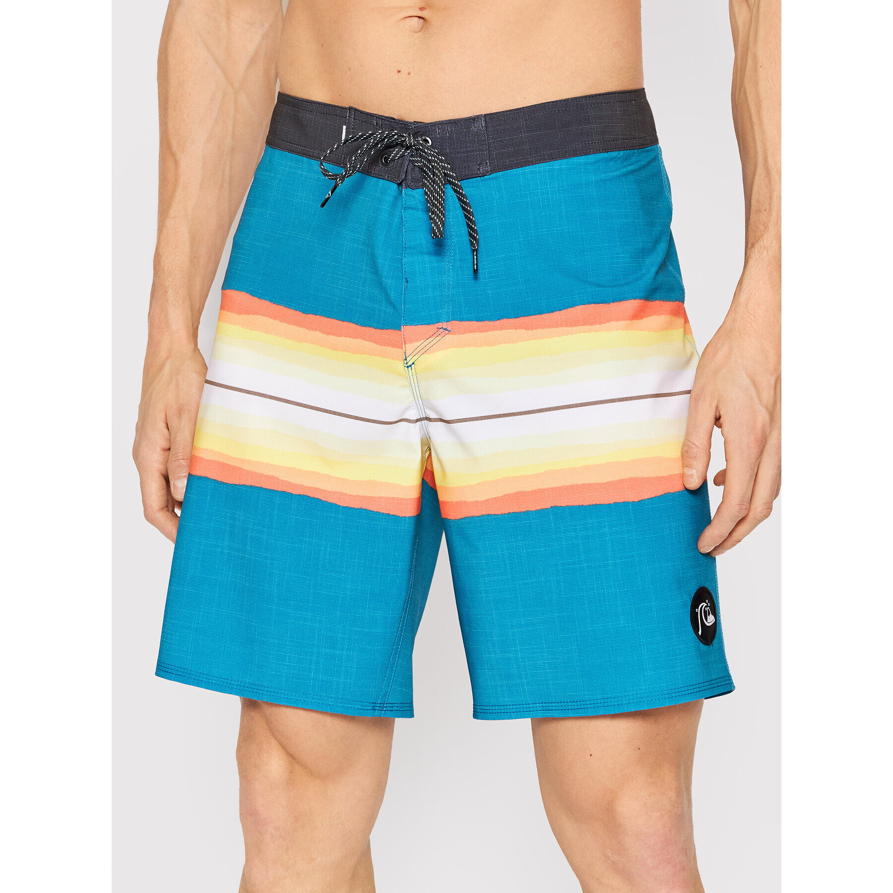 Quiksilver Pantaloni scurți pentru înot SurfSilk Resin Tint 19" EQYBS04657 Colorat Performance Fit - Pled.ro