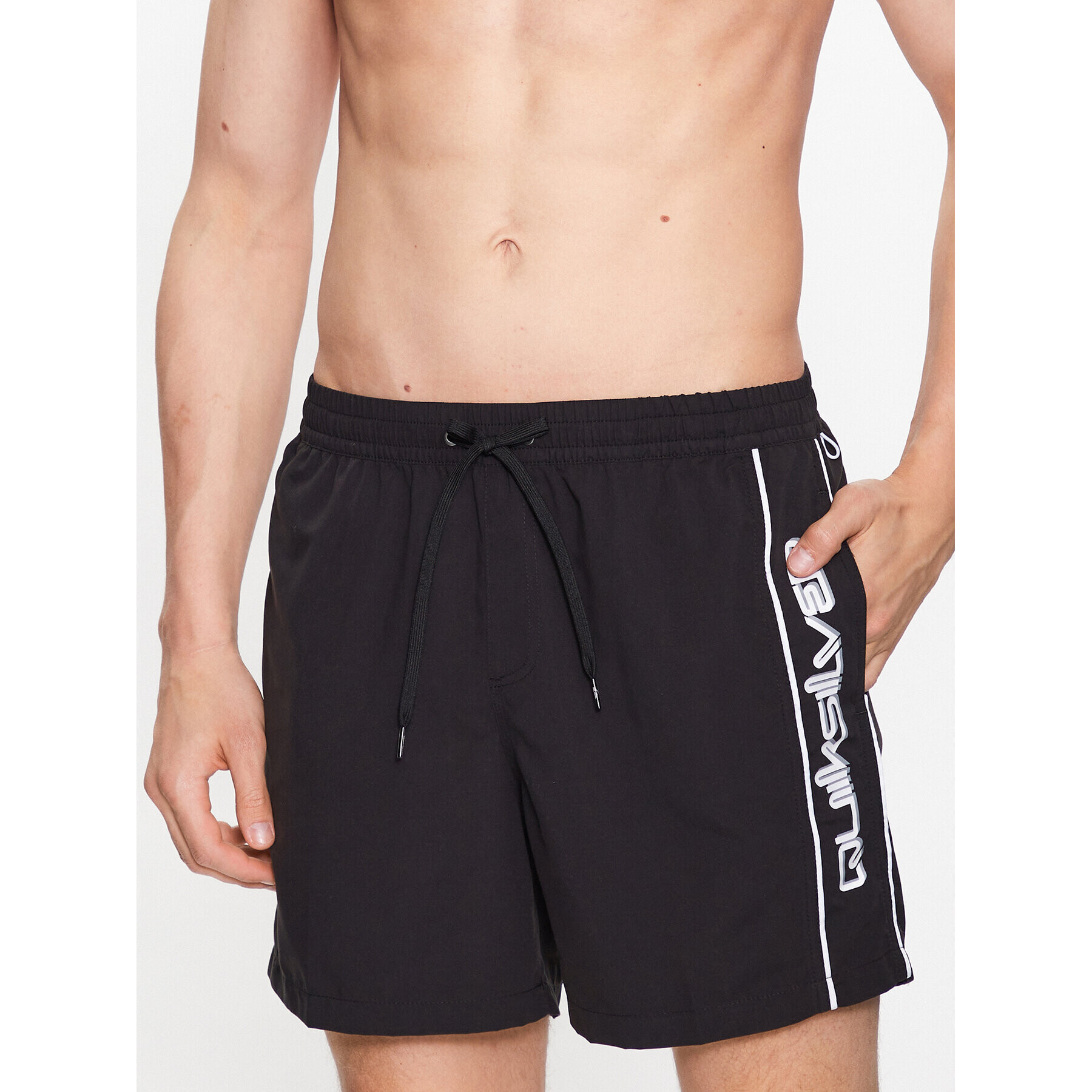 Quiksilver Pantaloni scurți pentru înot Vert EQYJV03987 Negru Regular Fit - Pled.ro