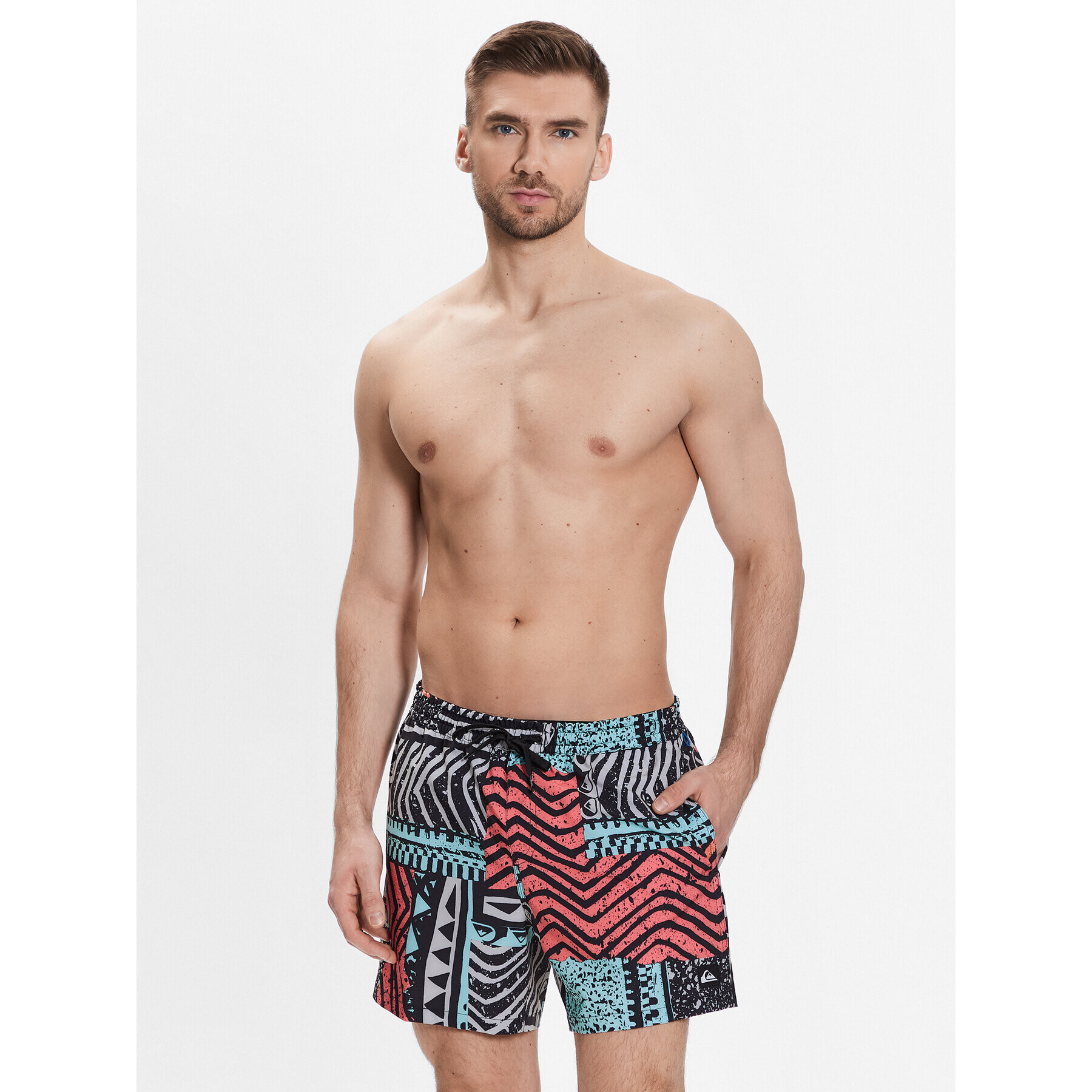 Quiksilver Pantaloni scurți sport Surfsilk Mix 15" EQYJV04007 Colorat Regular Fit - Pled.ro