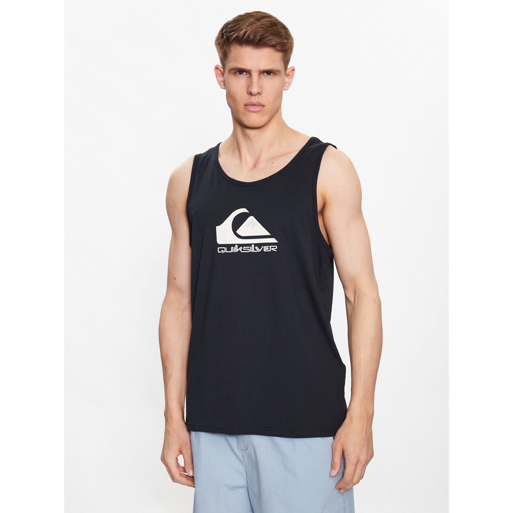 Quiksilver Tank top Big Logo EQYZT07236 Negru Regular Fit - Pled.ro