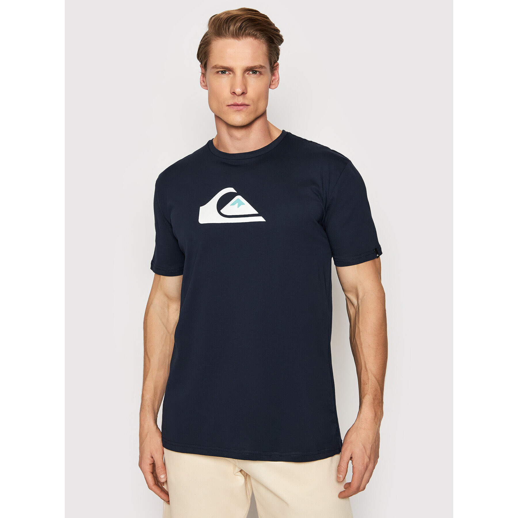 Quiksilver Tricou Comp EQYZT06534 Bleumarin Regular Fit - Pled.ro