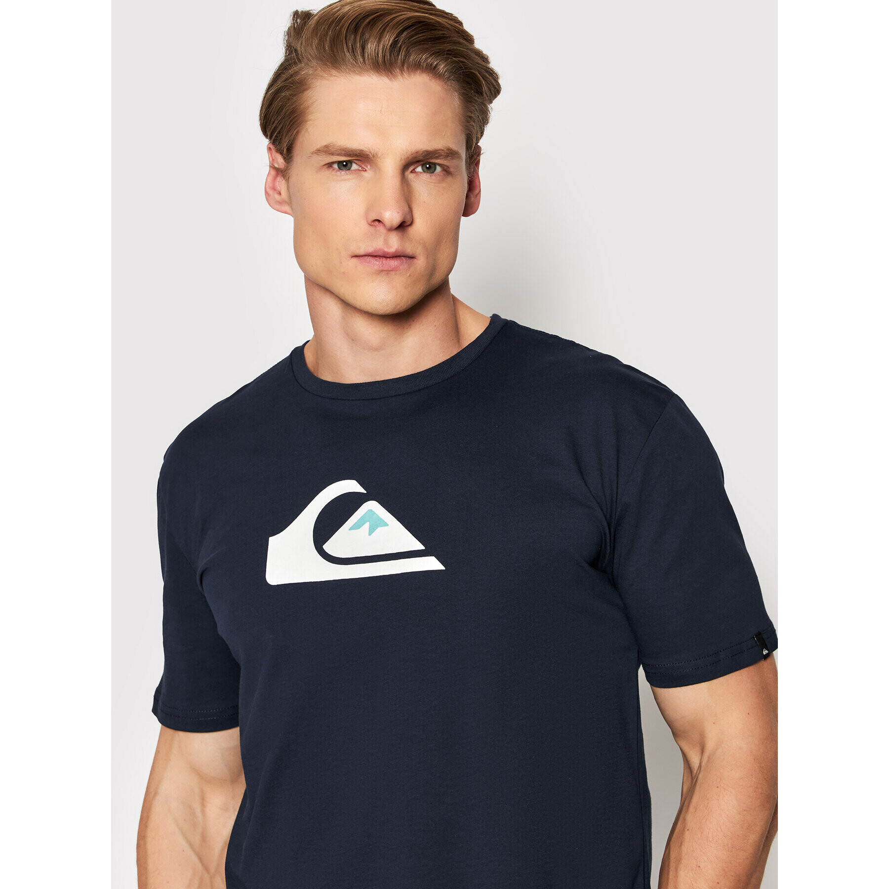 Quiksilver Tricou Comp EQYZT06534 Bleumarin Regular Fit - Pled.ro