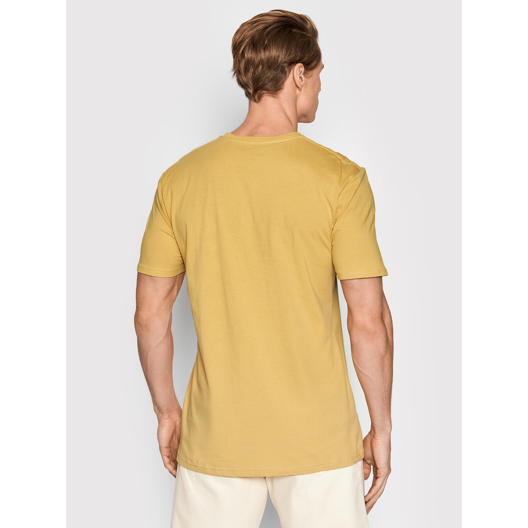 Quiksilver Tricou Comp EQYZT06534 Galben Regular Fit - Pled.ro