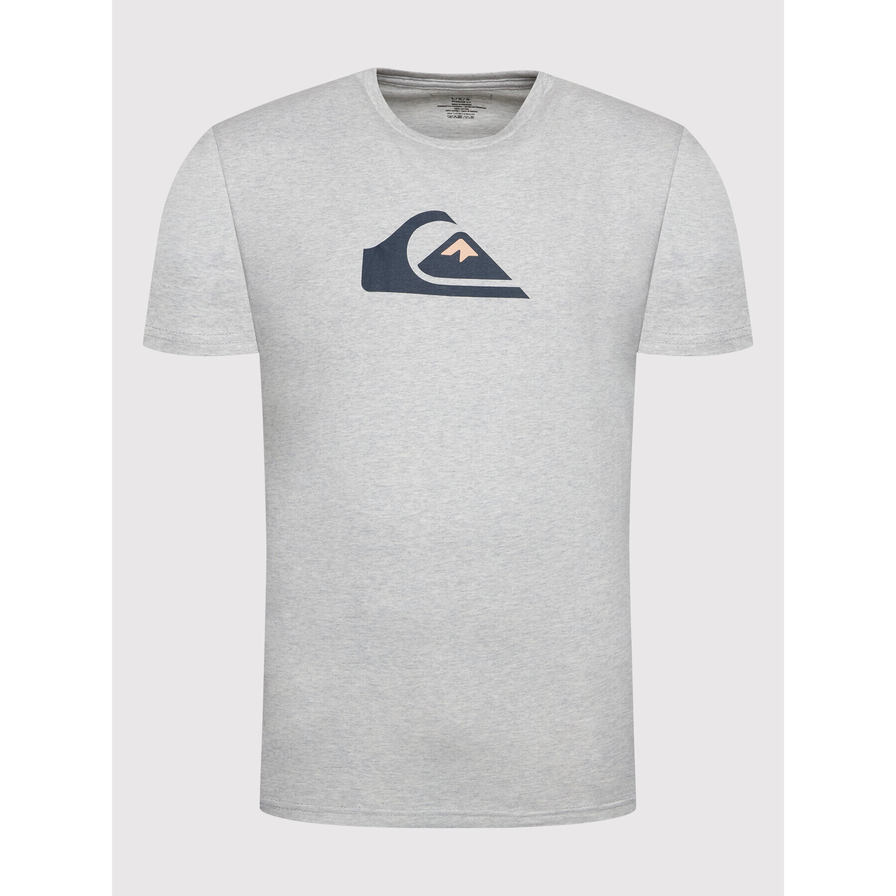 Quiksilver Tricou Comp EQYZT06534 Gri Regular Fit - Pled.ro