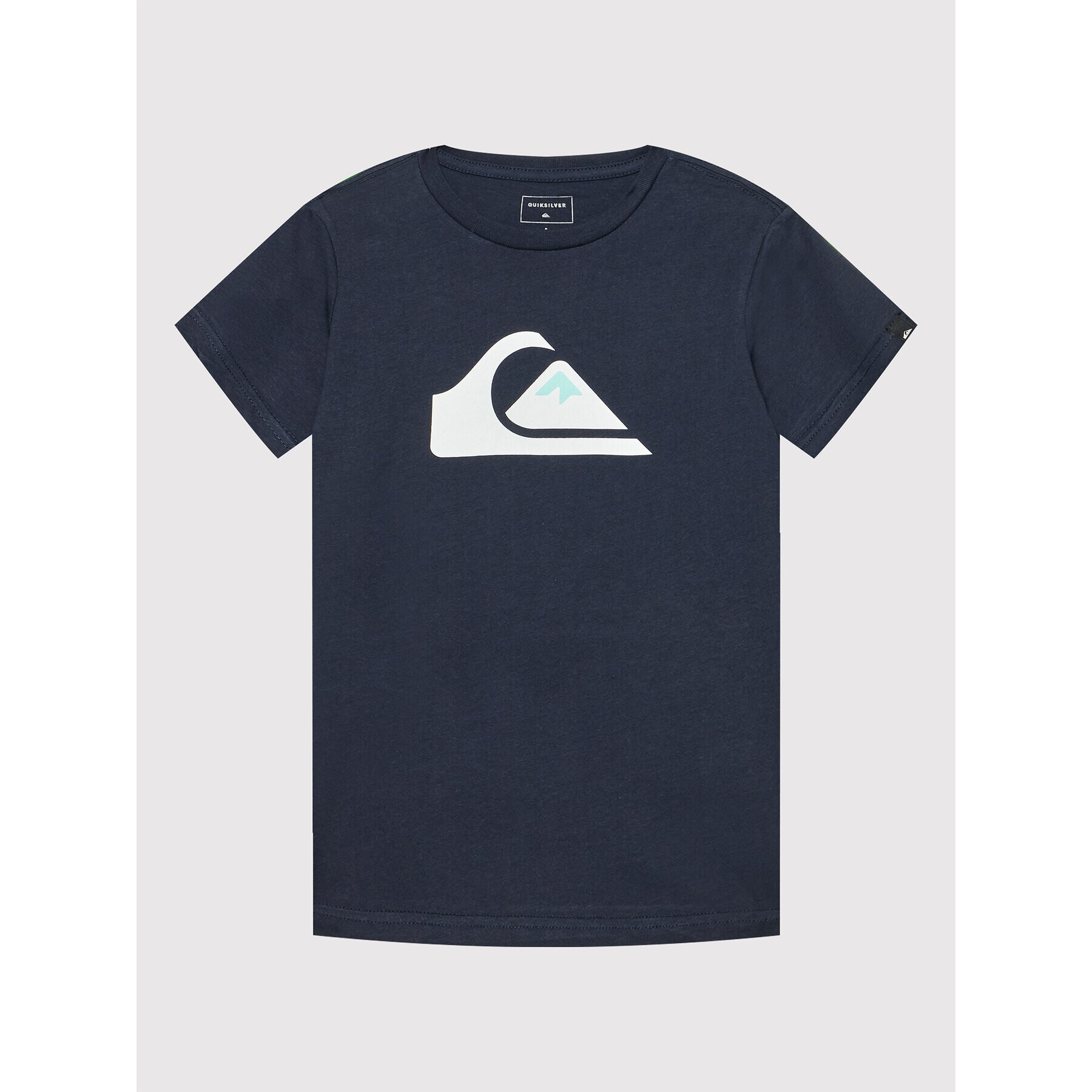 Quiksilver Tricou Comp Logo EQBZT04369 Bleumarin Regular Fit - Pled.ro