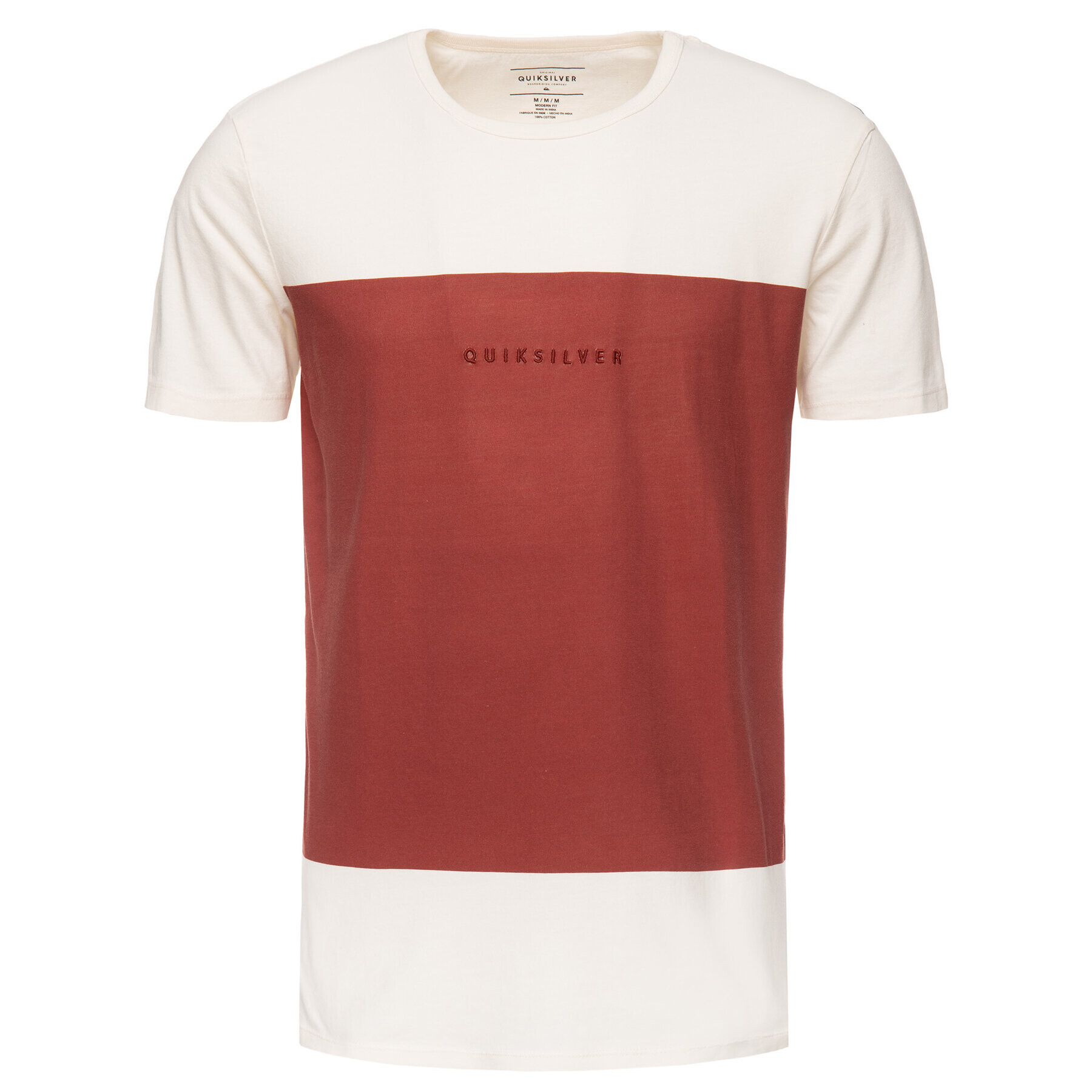 Quiksilver Tricou EQYKT03840 Roșu Modern Fit - Pled.ro