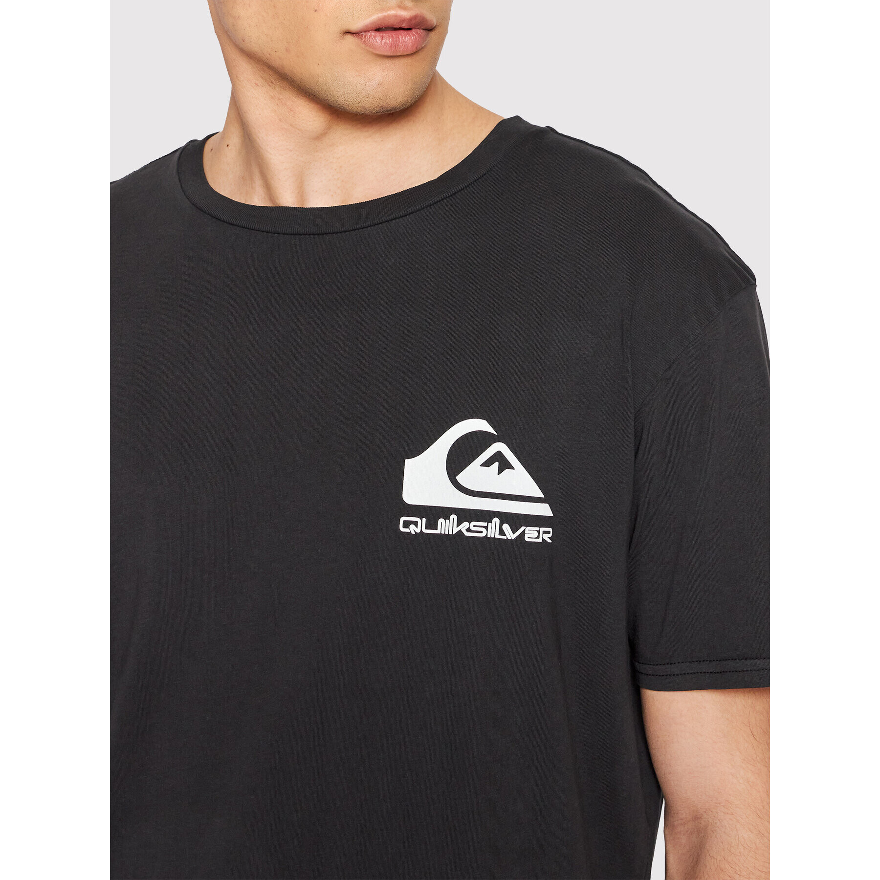 Quiksilver Tricou How Are You Feeling EQYZT06687 Negru Regular Fit - Pled.ro