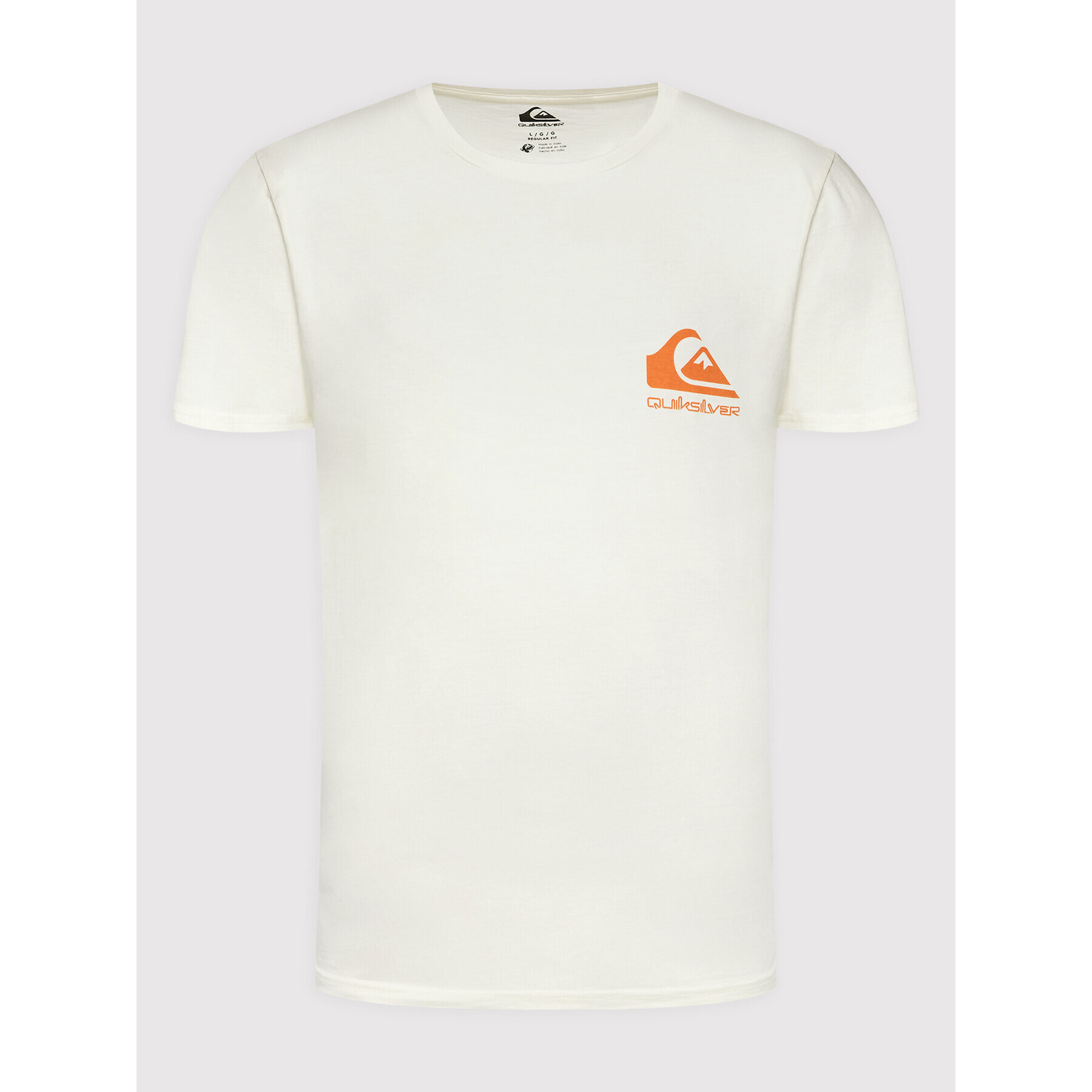 Quiksilver Tricou How Are Yoy Feeling EQYZT06687 Alb Regular Fit - Pled.ro