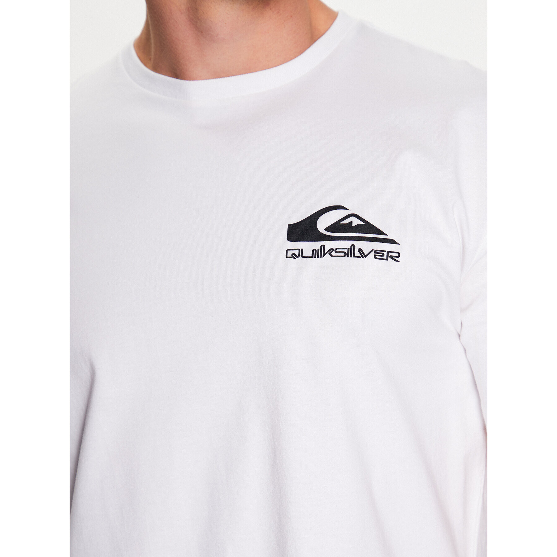 Quiksilver Tricou Nice Days EQYZT07217 Alb Regular Fit - Pled.ro